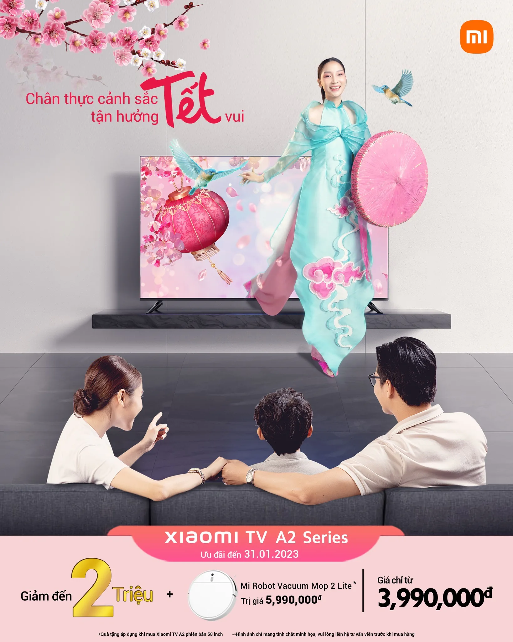 Hàng loạt điện thoại và thiết bị nhà thông minh của Xiaomi được ưu đãi lên đến 33% mừng năm mới