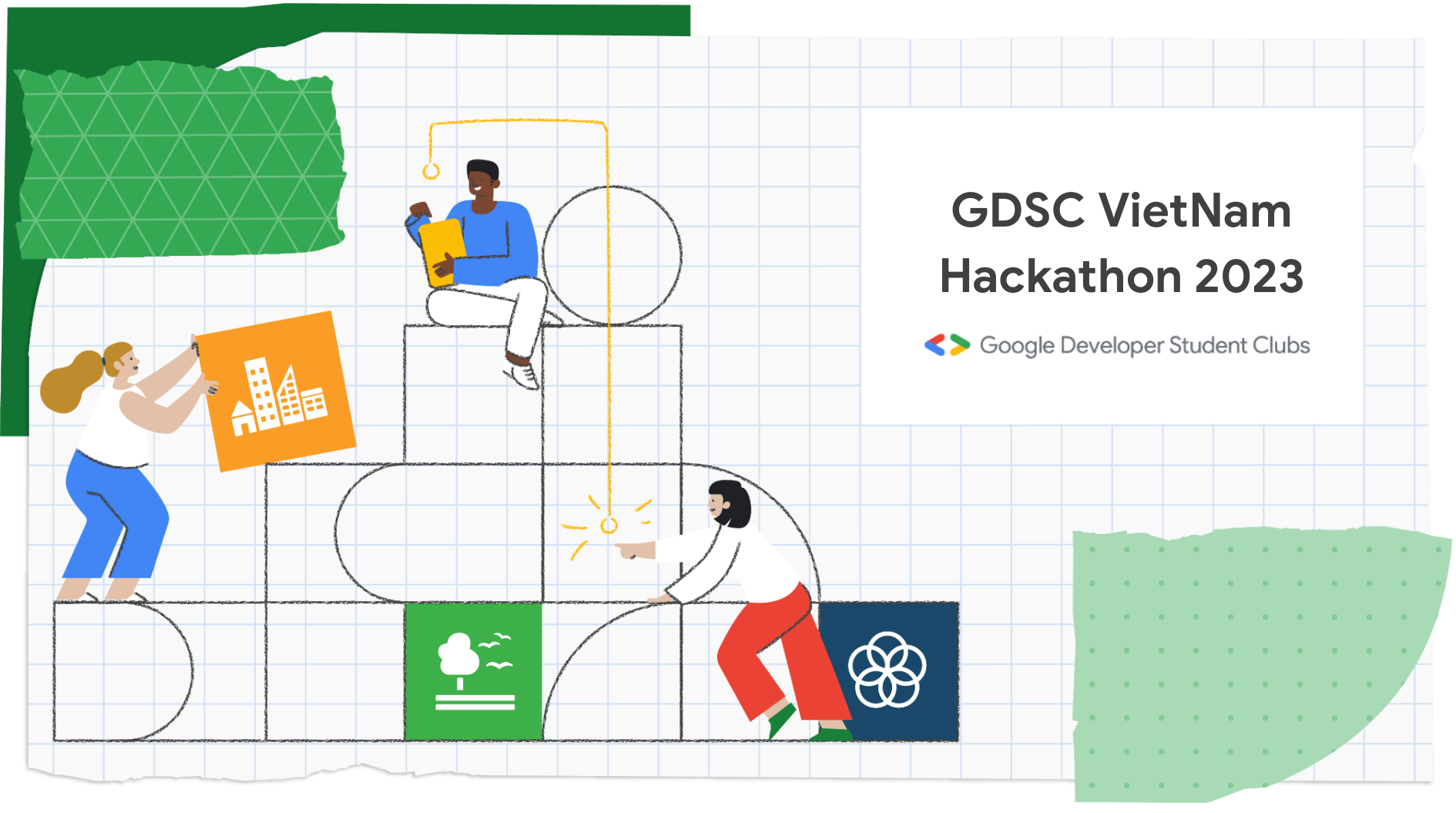 GDSC Hackathon Việt Nam 2023 – Cơ hội mang giải pháp CNTT của bạn đến với đấu trường quốc tế.