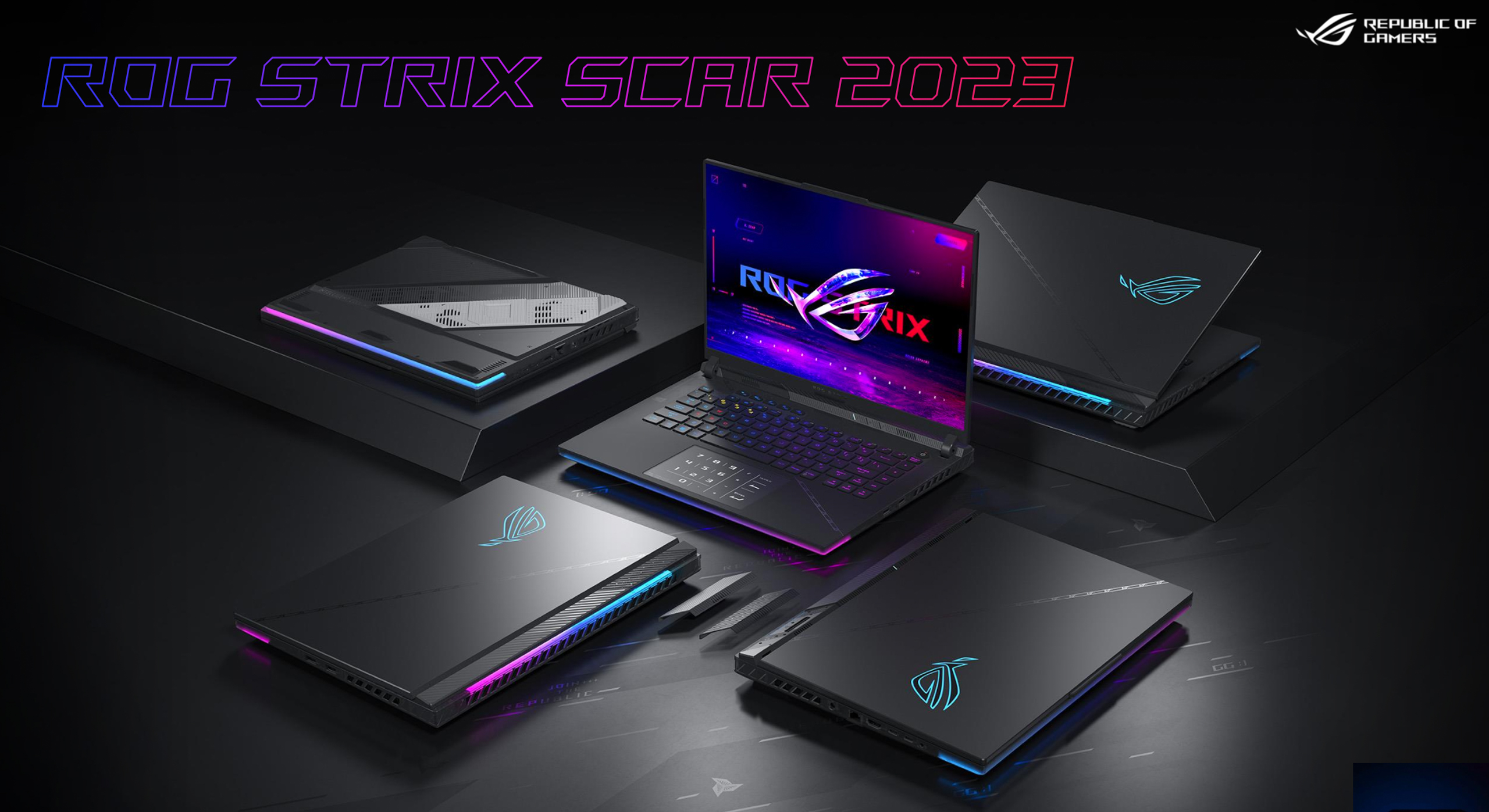 ROG Strix SCAR 18 – Laptop Gaming sử dụng Intel thế hệ 13 và RTX 40 Series  đầu tiên chính thức ra mắt
