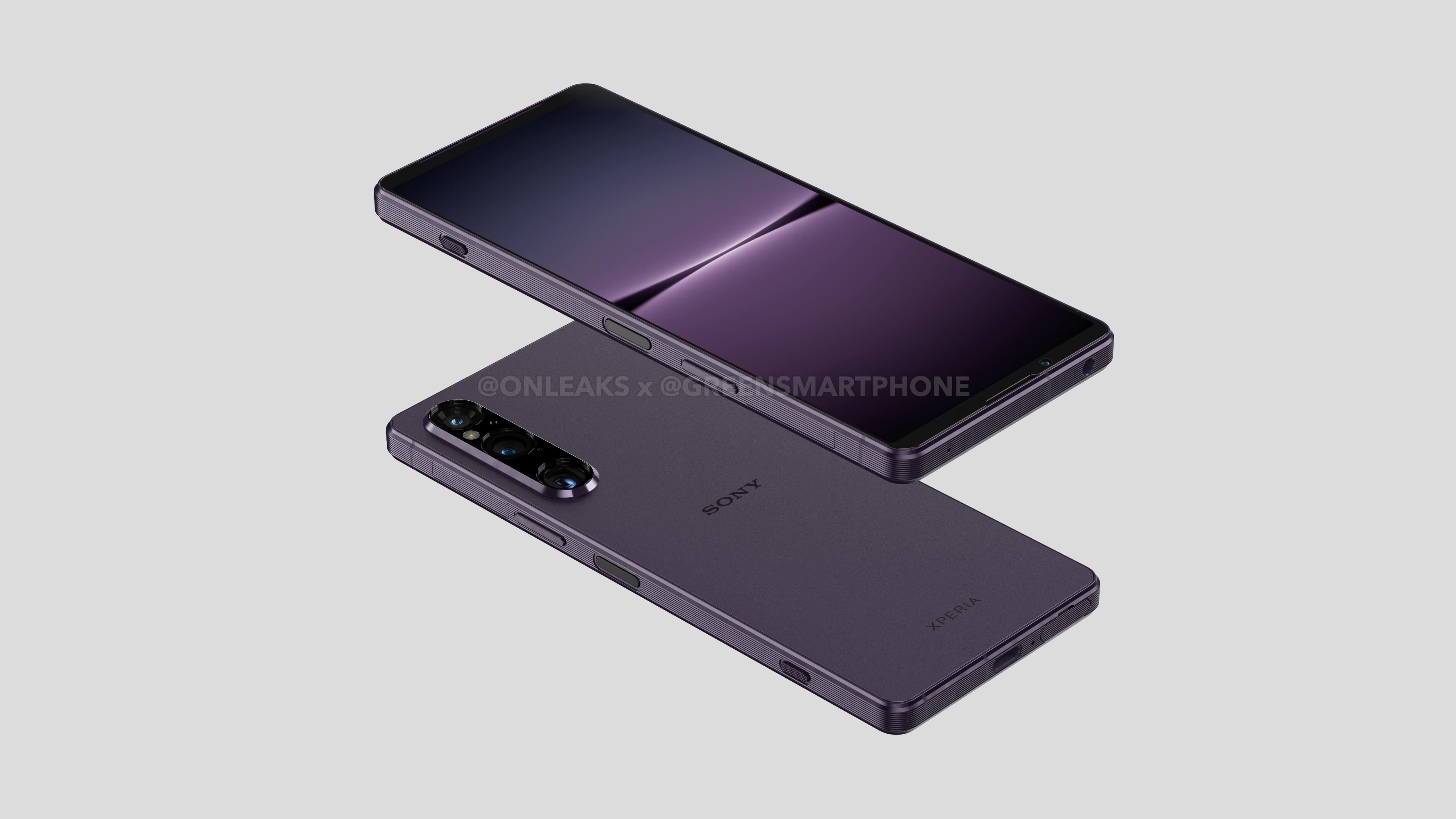 Lộ diện ảnh render Sony Xperia 1 V với thiết kế quen thuộc, được tinh chỉnh một chút