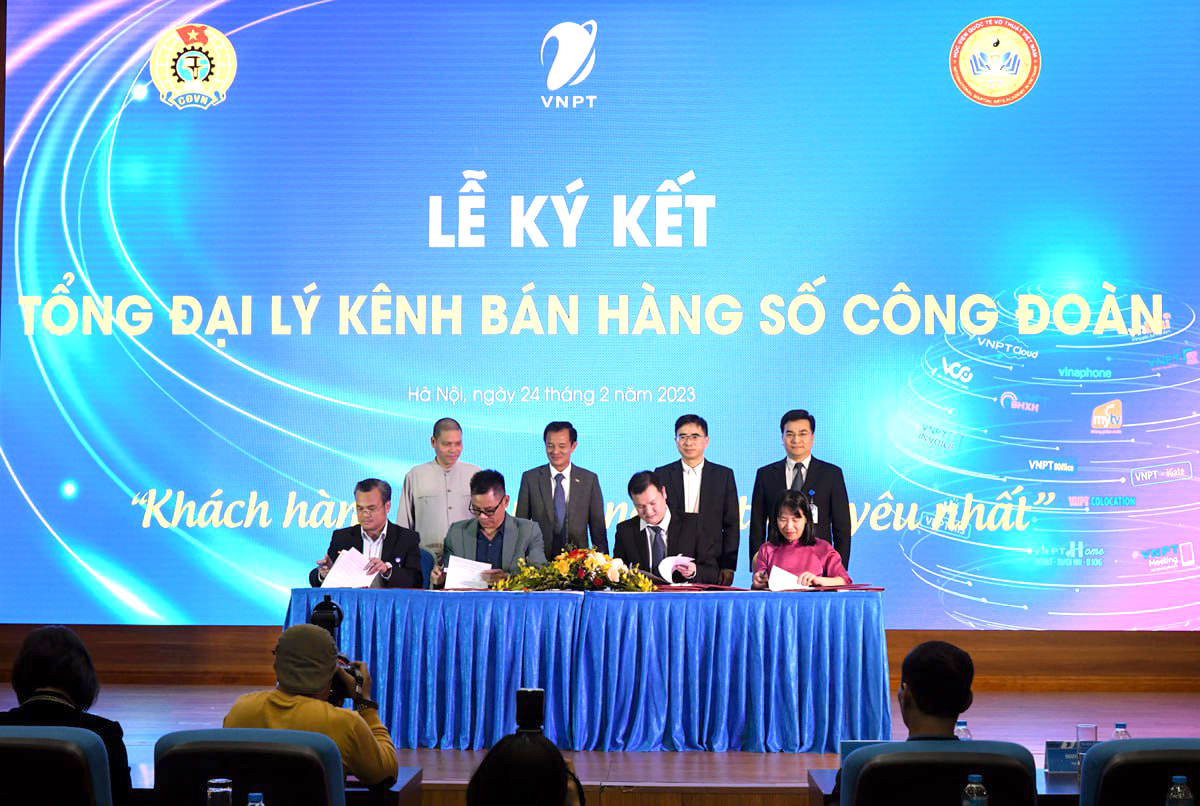 VNPT VinaPhone hợp tác, đồng hành cùng Học viện Quốc tế võ thuật Việt Nam thực hiện chương trình phúc lợi và triển khai Kênh bán hàng số