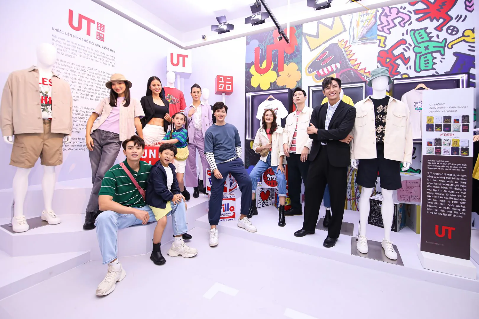 Ấn tượng không gian triển lãm giới thiệu Bộ Sưu Tập LifeWear Xuân/Hè 2023 với chủ đề “The Art of Everyday Life” từ UNIQLO