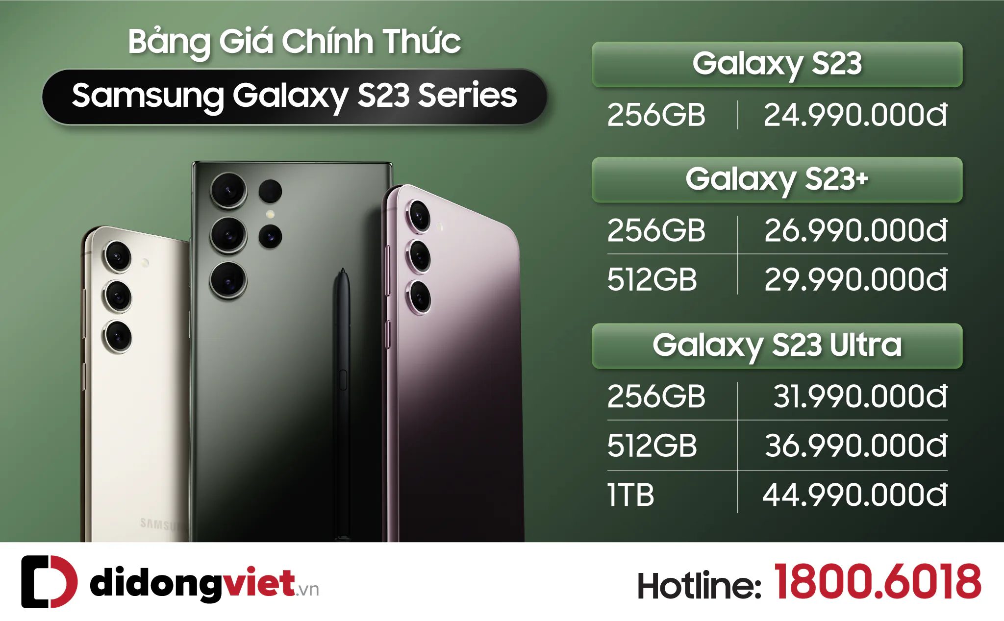 Galaxy S23 series ra mắt, tiết kiệm đến 10 triệu khi đặt trước
