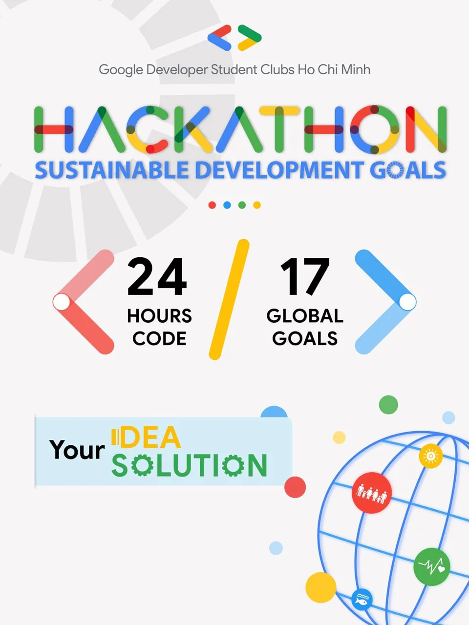 GDSC Hackathon Việt Nam 2023 - Cơ hội mang giải pháp CNTT của bạn đến với đấu trường quốc tế.