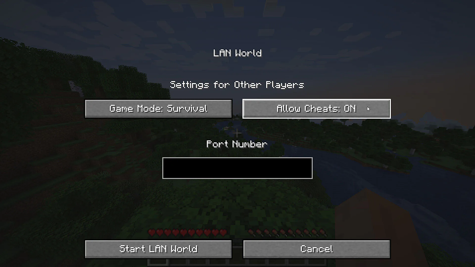 Hướng dẫn cách đổi chế độ trong game Minecraft