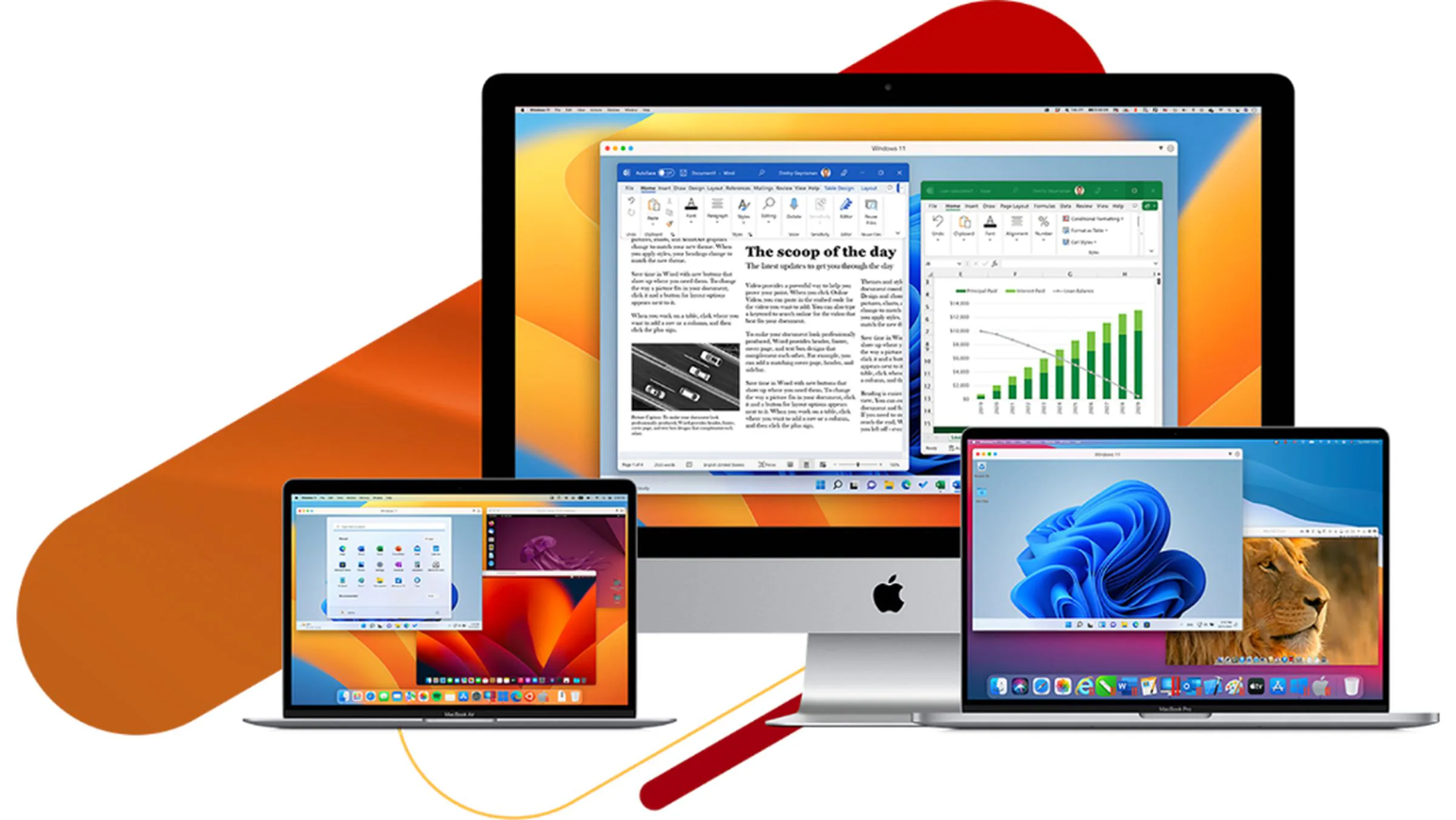 Microsoft sẽ hỗ trợ Windows 11 trên Mac M1 và M2 thông qua Paralles