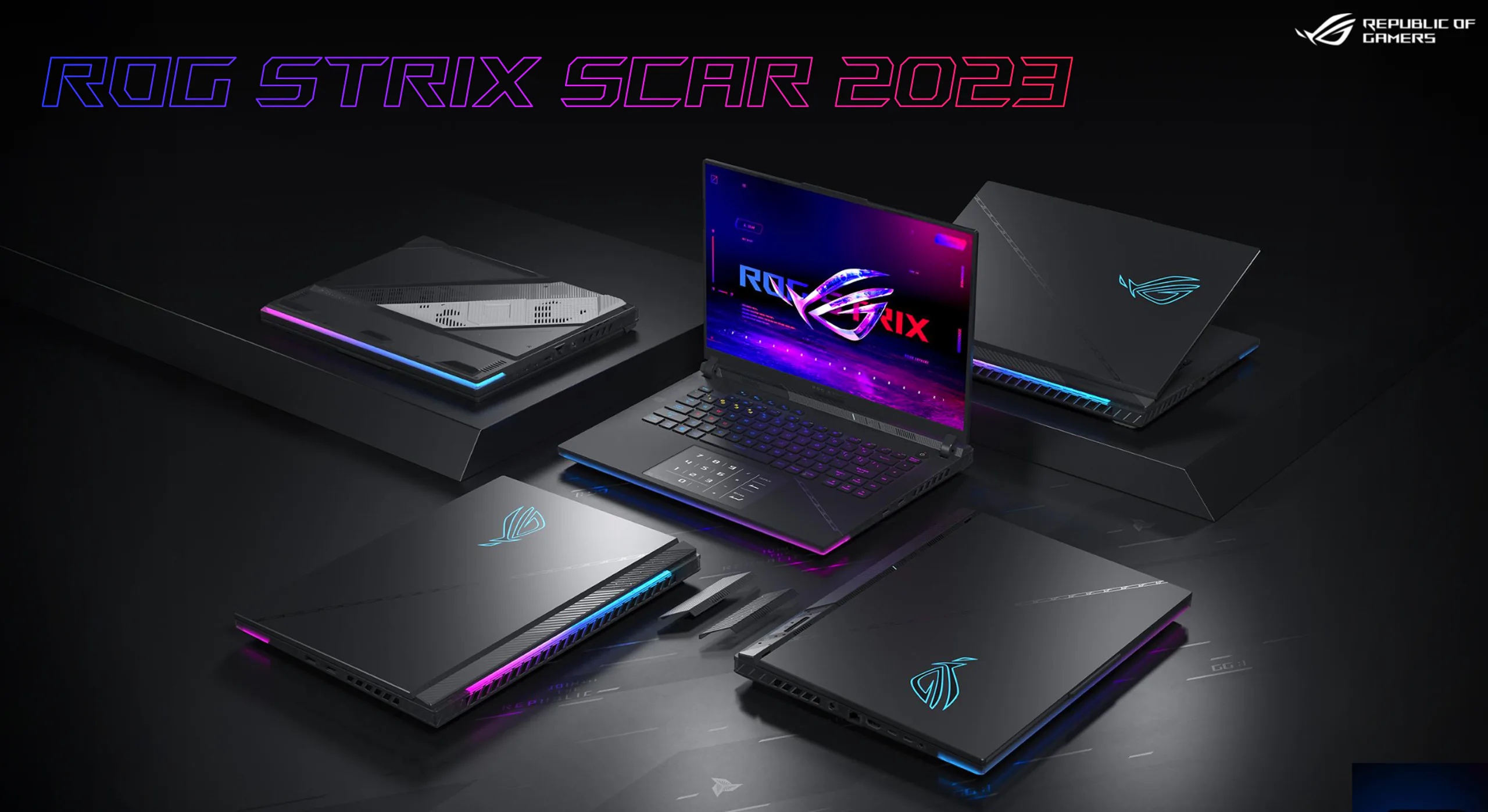ROG Strix SCAR 18 – Laptop Gaming sử dụng Intel thế hệ 13 và RTX 40 Series đầu tiên chính thức ra mắt