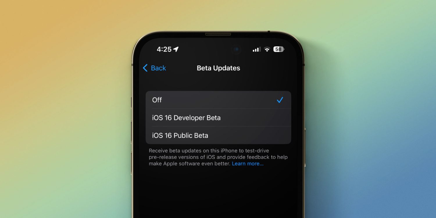 Hướng dẫn bật iOS beta từ cài đặt trên iOS 16.4 trở về sau