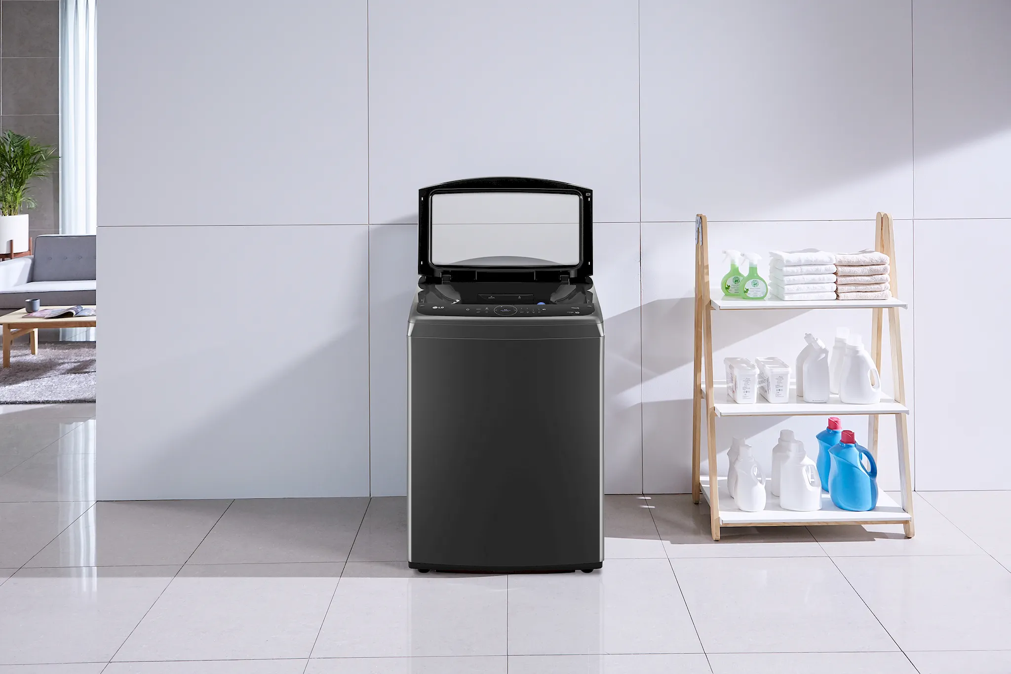 Máy giặt lồng đứng LG AI DD – Tích hợp AI đầu tiên trên thị trường, hoàn thiện giải pháp giặt sấy cho gia đình bạn