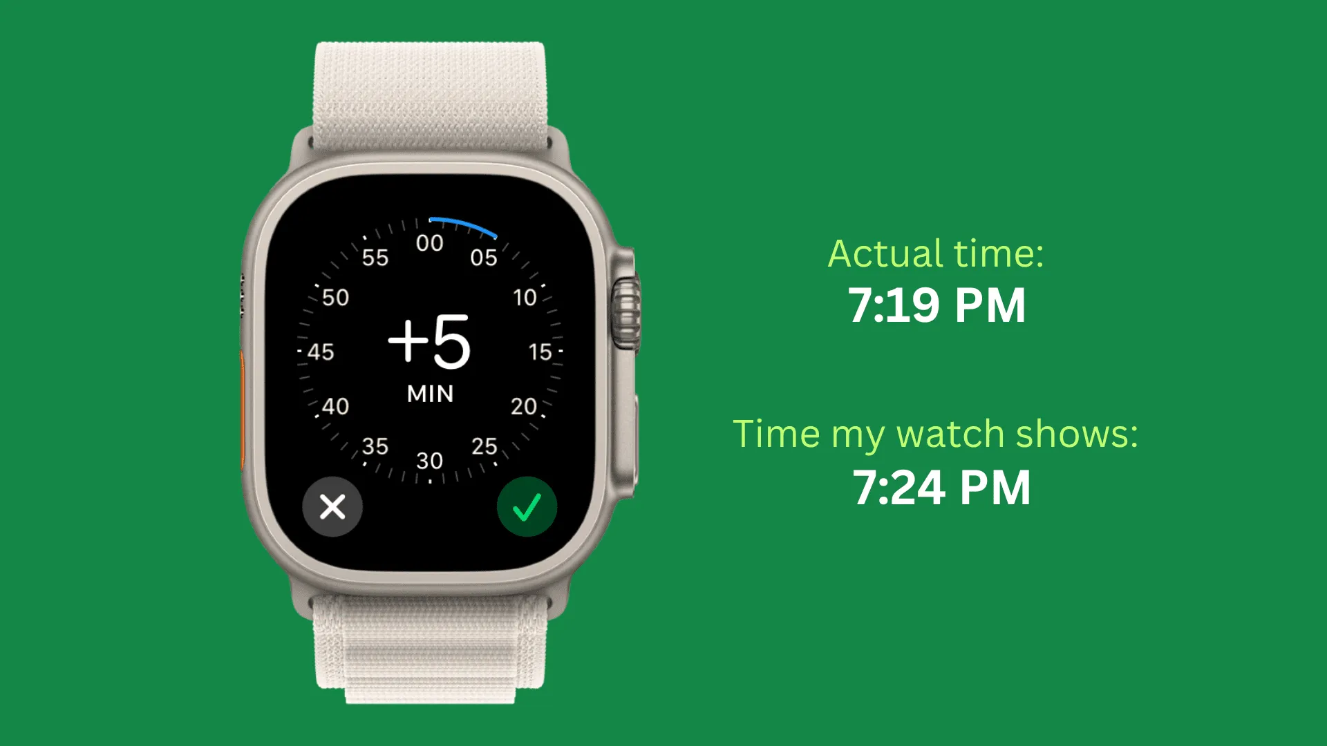 Cách hiển thị giờ sớm hơn trên Apple Watch
