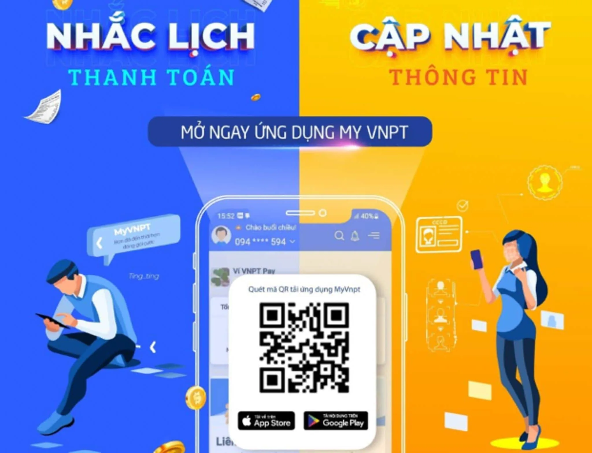 VinaPhone hướng dẫn chuẩn hóa thông tin thuê bao với CSDL Quốc Gia về Dân cư