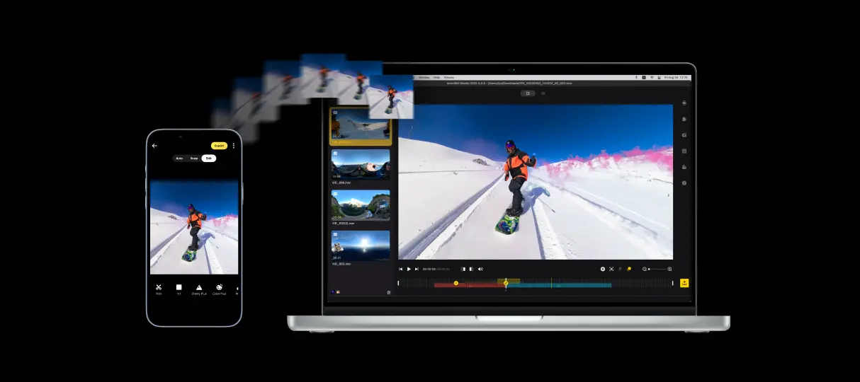 Insta360 tung firmware mới cho X3 đem đến chế độ Webcam, PureShot rõ hơn và khả năng xuất video từ điện thoại lên ứng dụng PC
