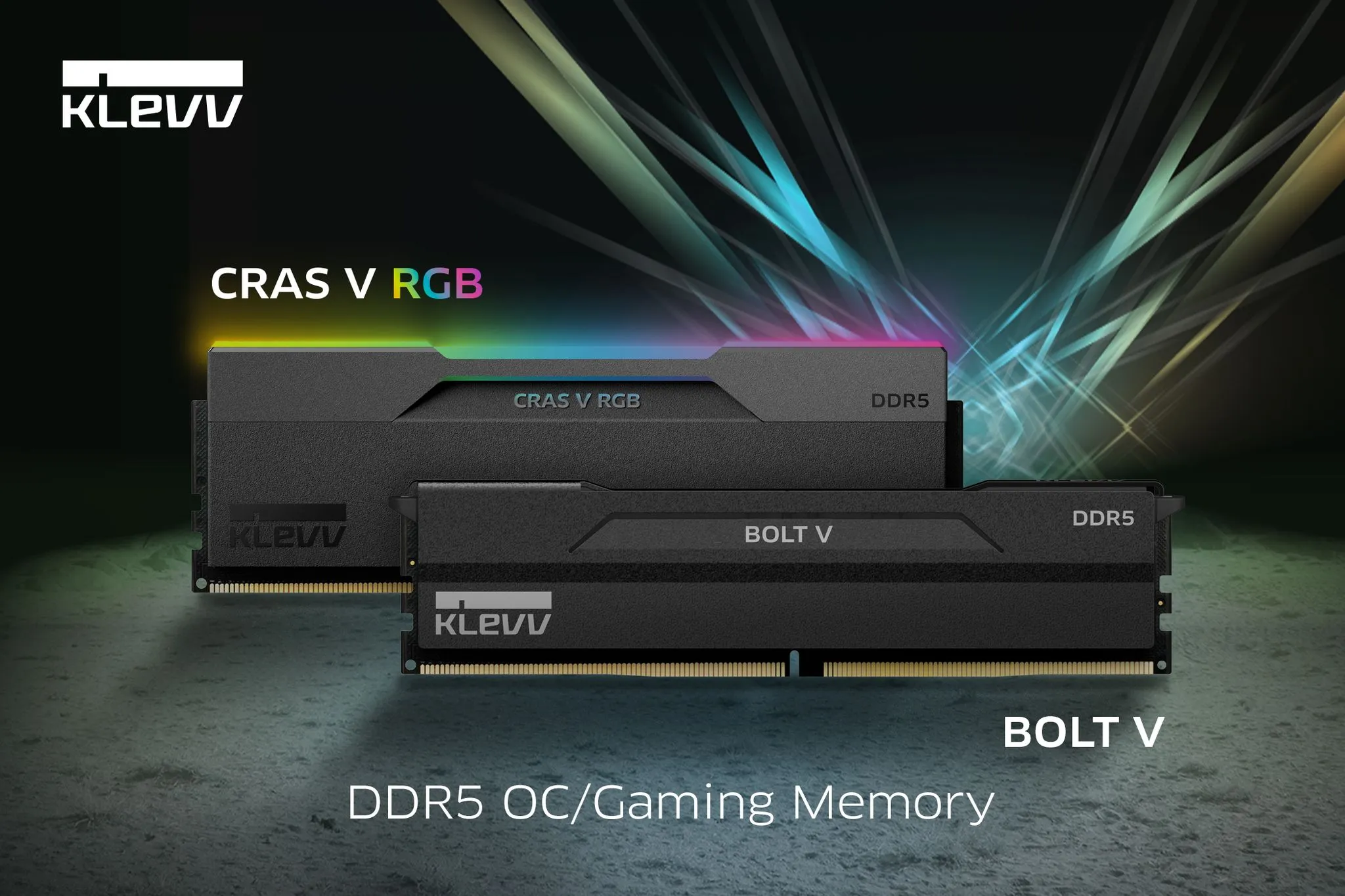 KLEVV giới thiệu dòng bộ nhớ chơi game DDR5 CRAS V RGB và BOLT V DDR5 thế hệ mới
