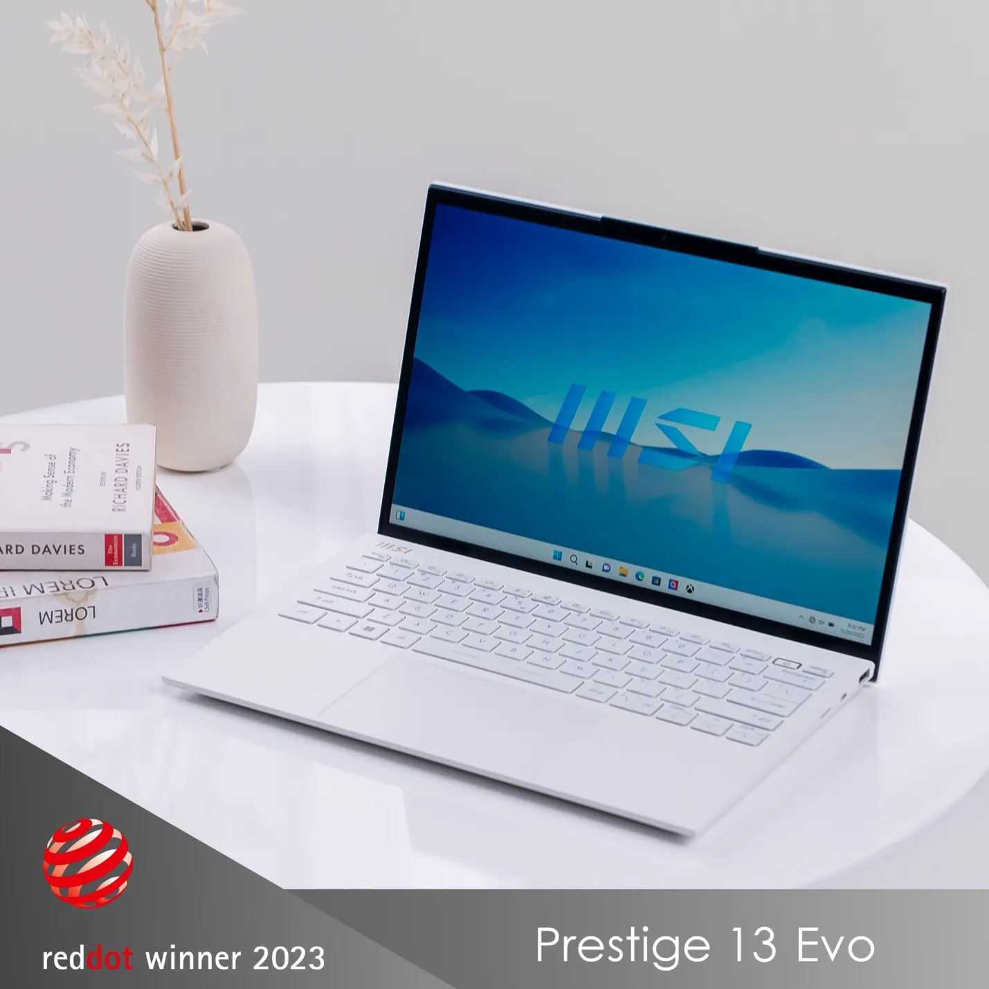 Các mẫu laptop MSI giành giải thưởng thiết kế Red Dot 2023