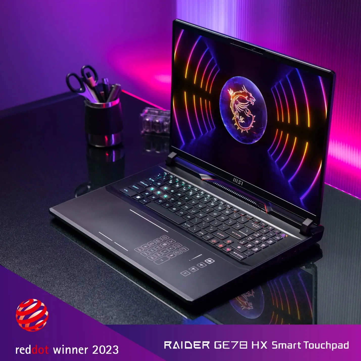 Các mẫu laptop MSI giành giải thưởng thiết kế Red Dot 2023