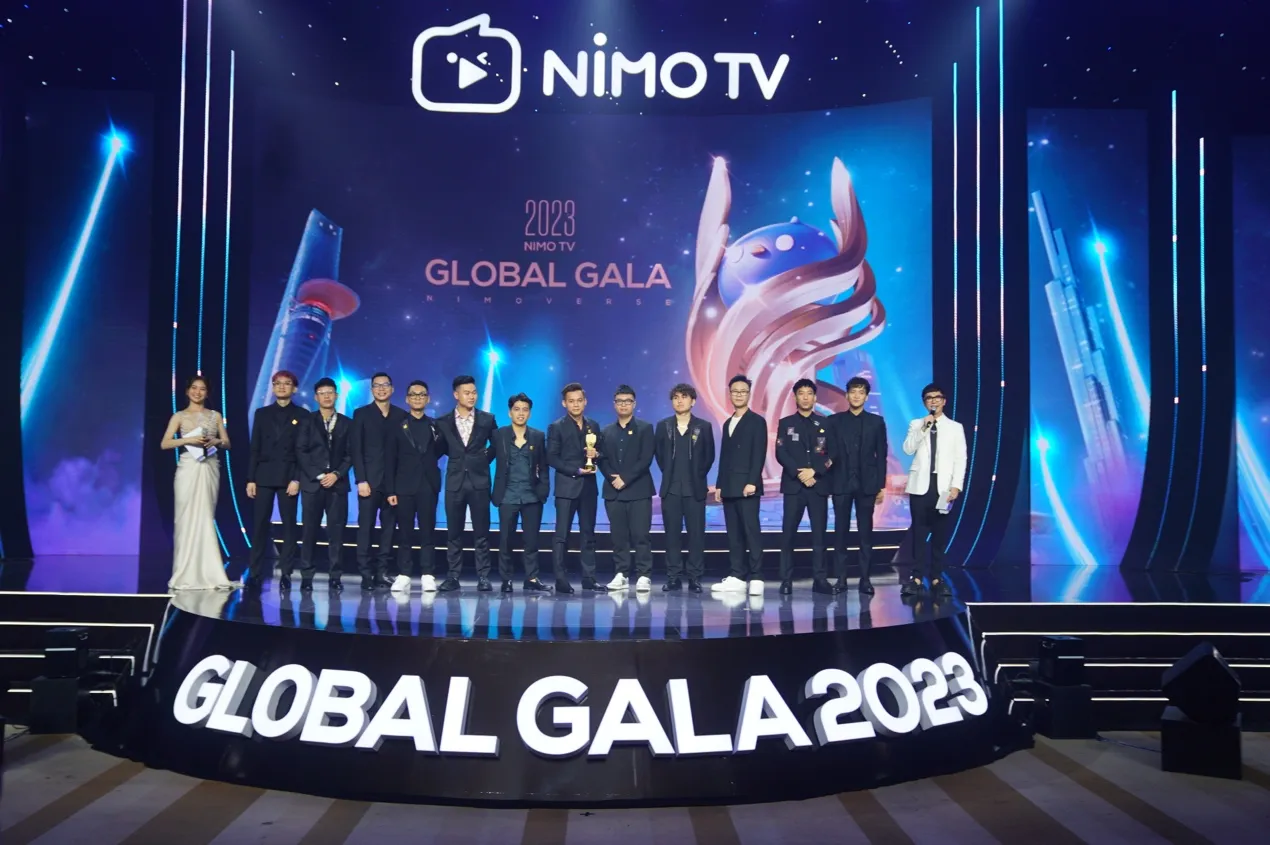 NimoTV Global Gala 2023 tổ chức thành công tại TP.HCM, vinh danh các streamer xuất sắc toàn cầu