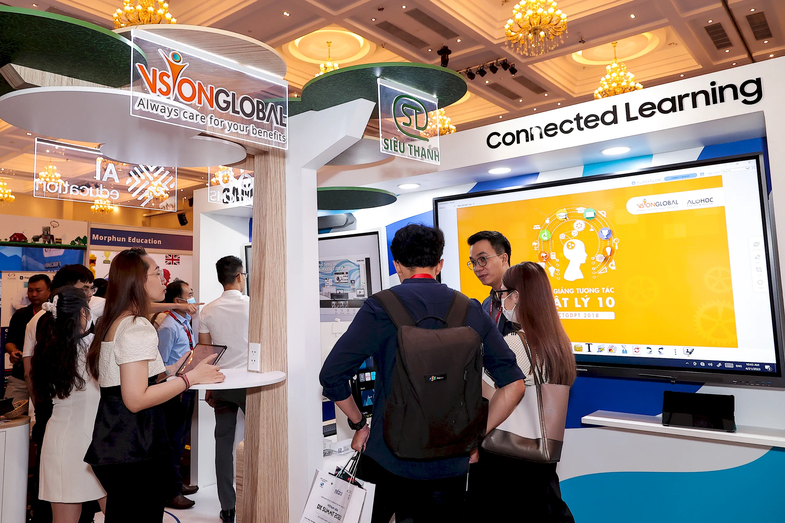 Samsung giới thiệu màn hình tương tác và thiết bị hỗ trợ giáo dục tại triển lãm quốc tế BESS Việt Nam 2023