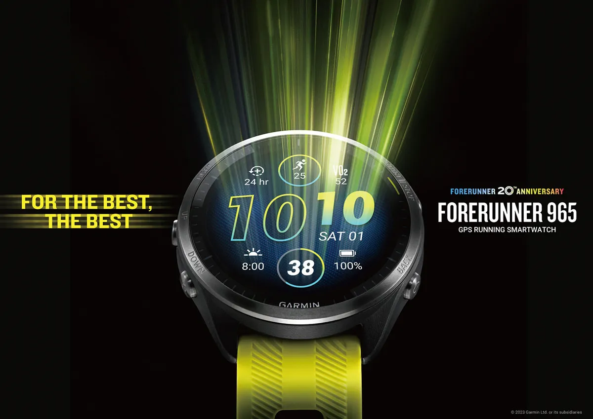 Garmin ra mắt đồng hồ chạy bộ GPS màn hình AMOLED đầu tiên thế giới - Forerunner 265 và Forerunner 965