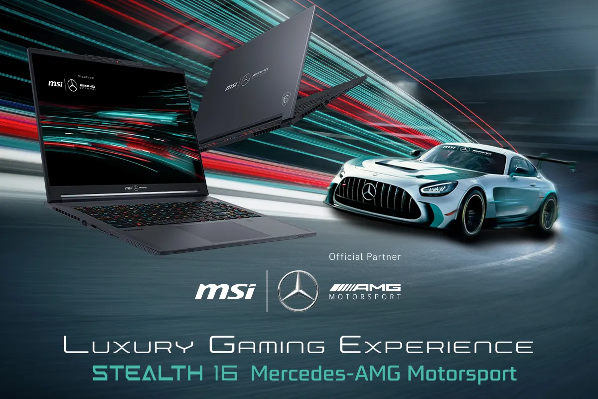 MSI công bố laptop phiên bản giới hạn hợp tác cùng Mercedes-AMG tại sự kiện trực tuyến MSIology: Trải nghiệm gaming cao cấp