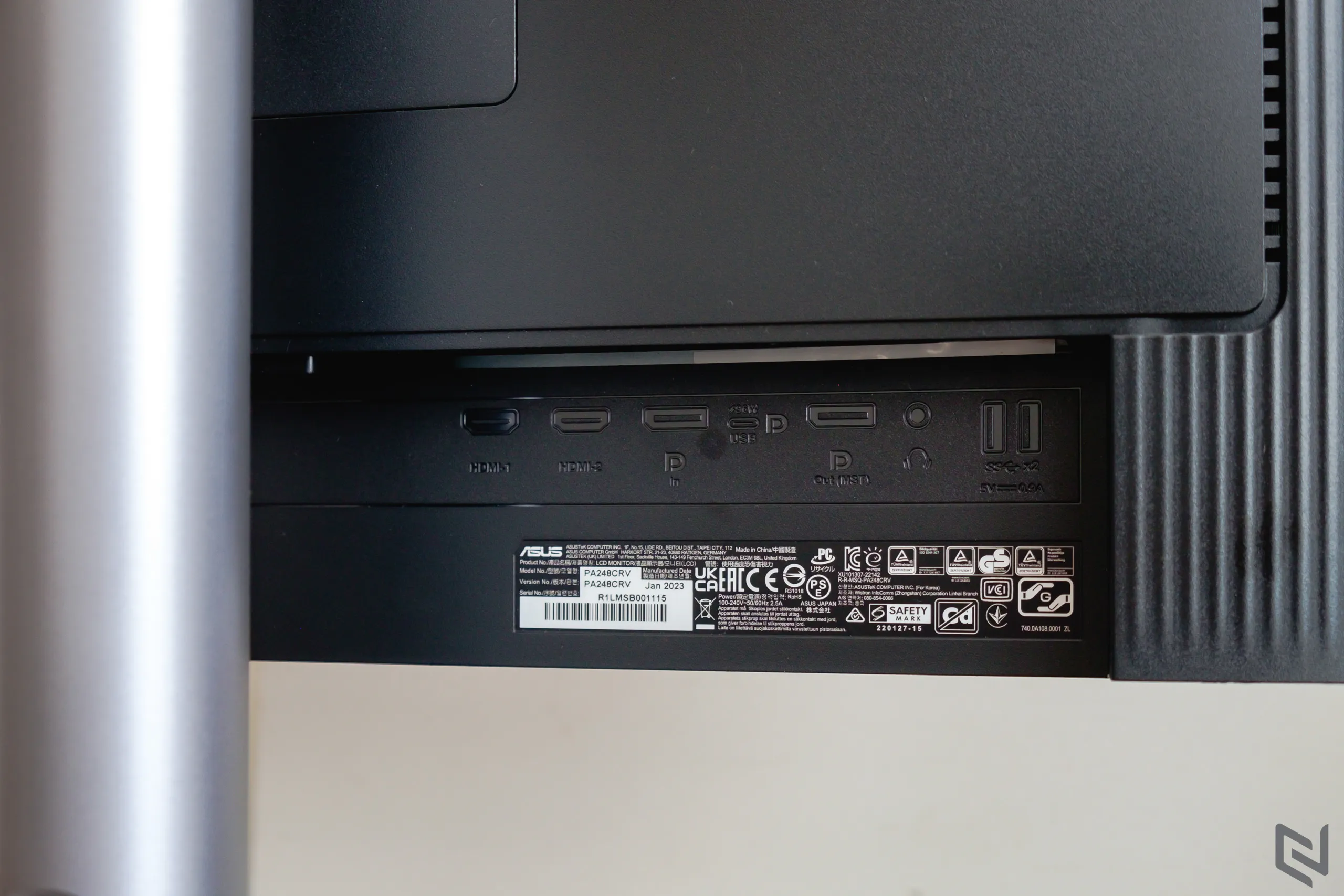 Đánh giá màn hình đồ họa ASUS ProArt PA248CRV: Cổng USB-C cấp nguồn 96W, thiết kế tinh tế và gọn hơn