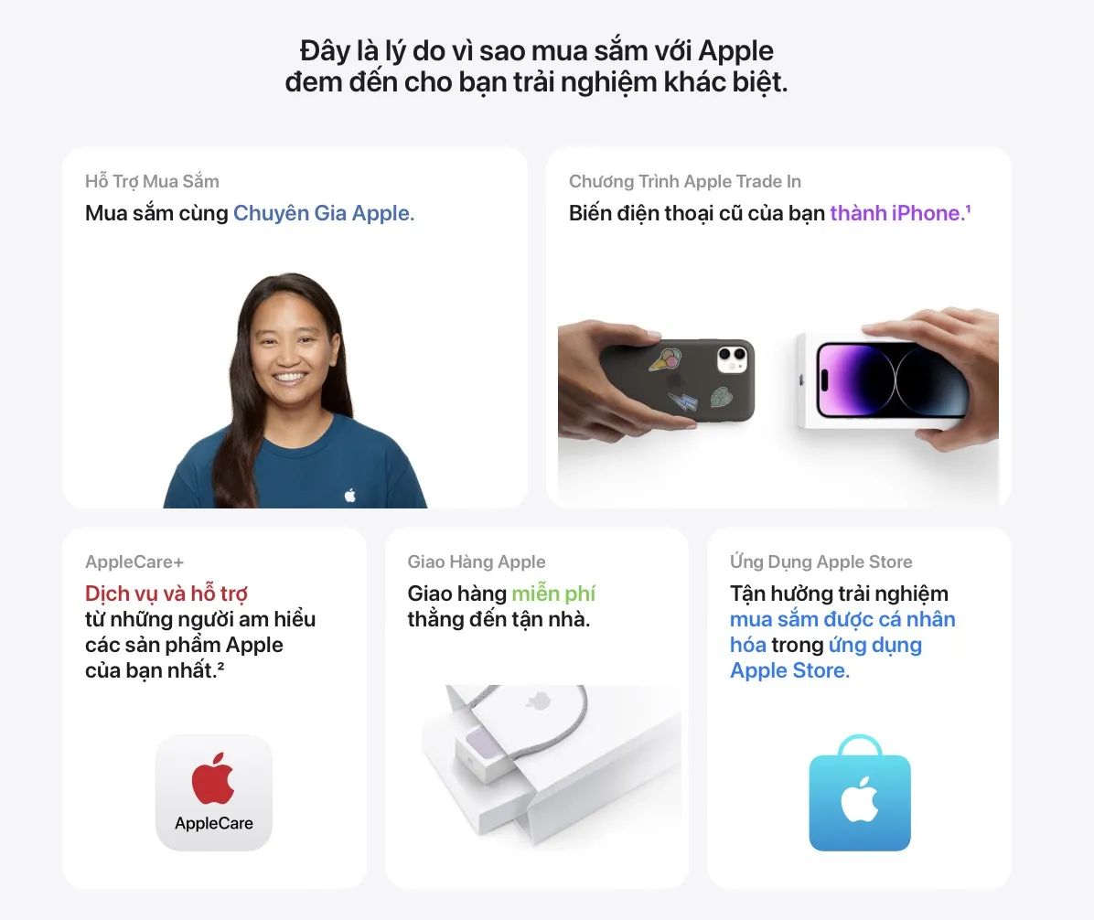 Apple sẽ khai trương cửa hàng trực tuyến tại Việt Nam vào tuần sau