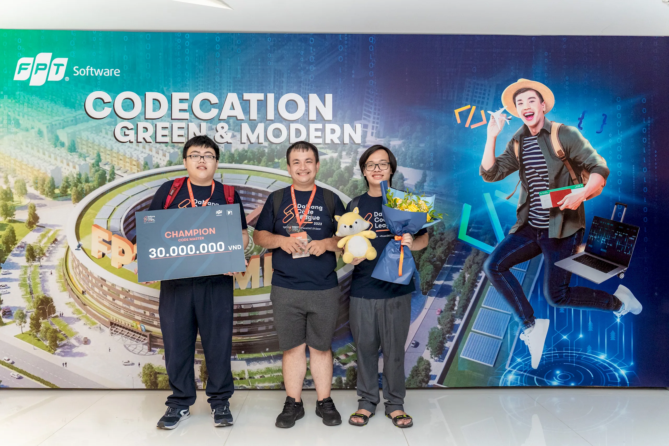 Gần 1,200 thí sinh tranh tài tại cuộc thi lập trình Da Nang Code League 2023