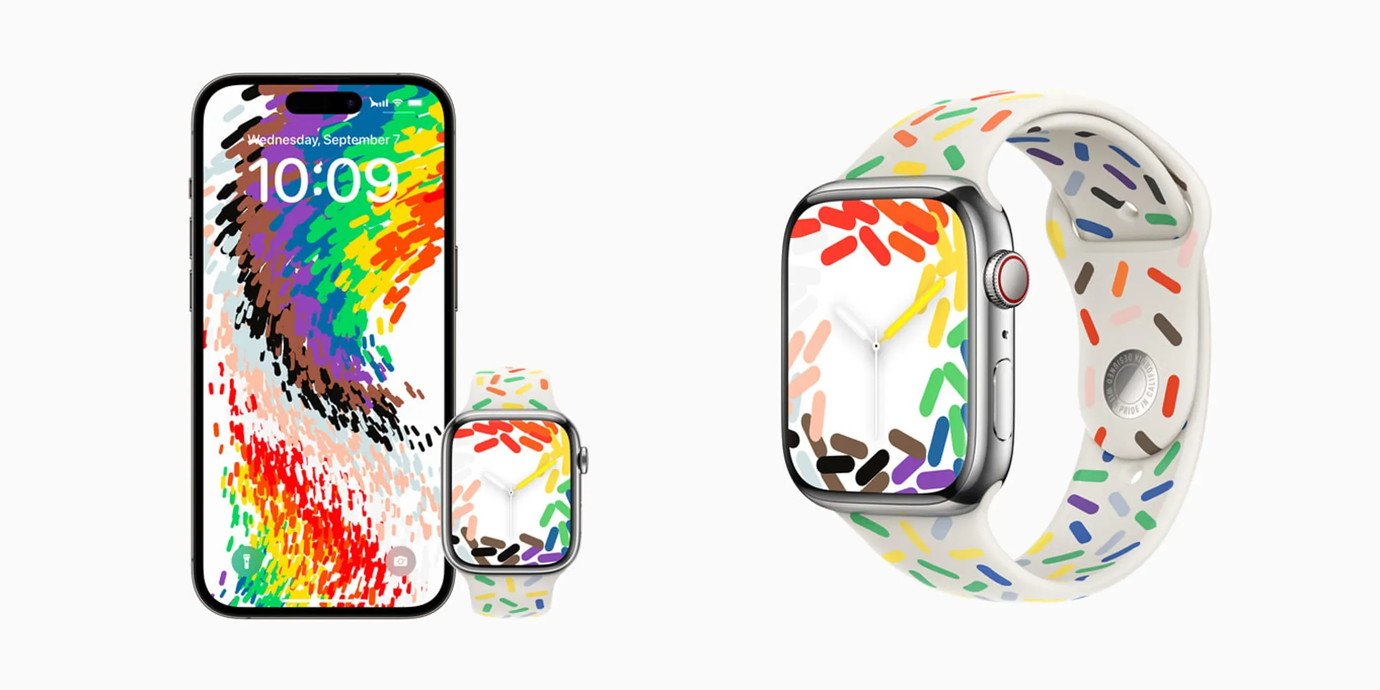 Apple ra mắt dây đeo Pride mới cho Apple Watch cùng mặt đồng hồ và hình nền iPhone