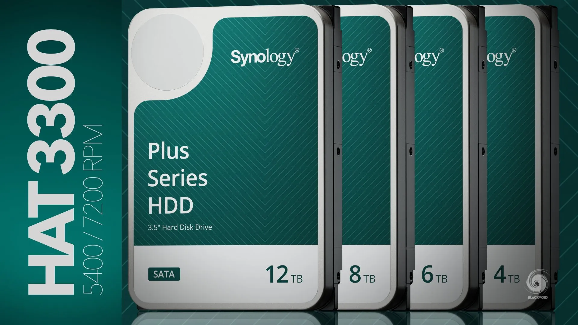 Synology ra mắt ổ cứng HDD Plus series với 4 lựa chọn 4 TB, 6 TB, 8 TB và 12 TB