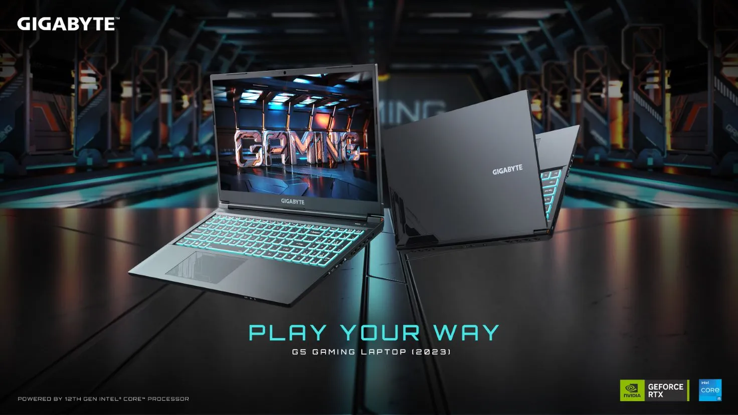 GIGABYTE ra mắt laptop Gaming G5 series sử dụng RTX 40 Series và CPU Intel 12th