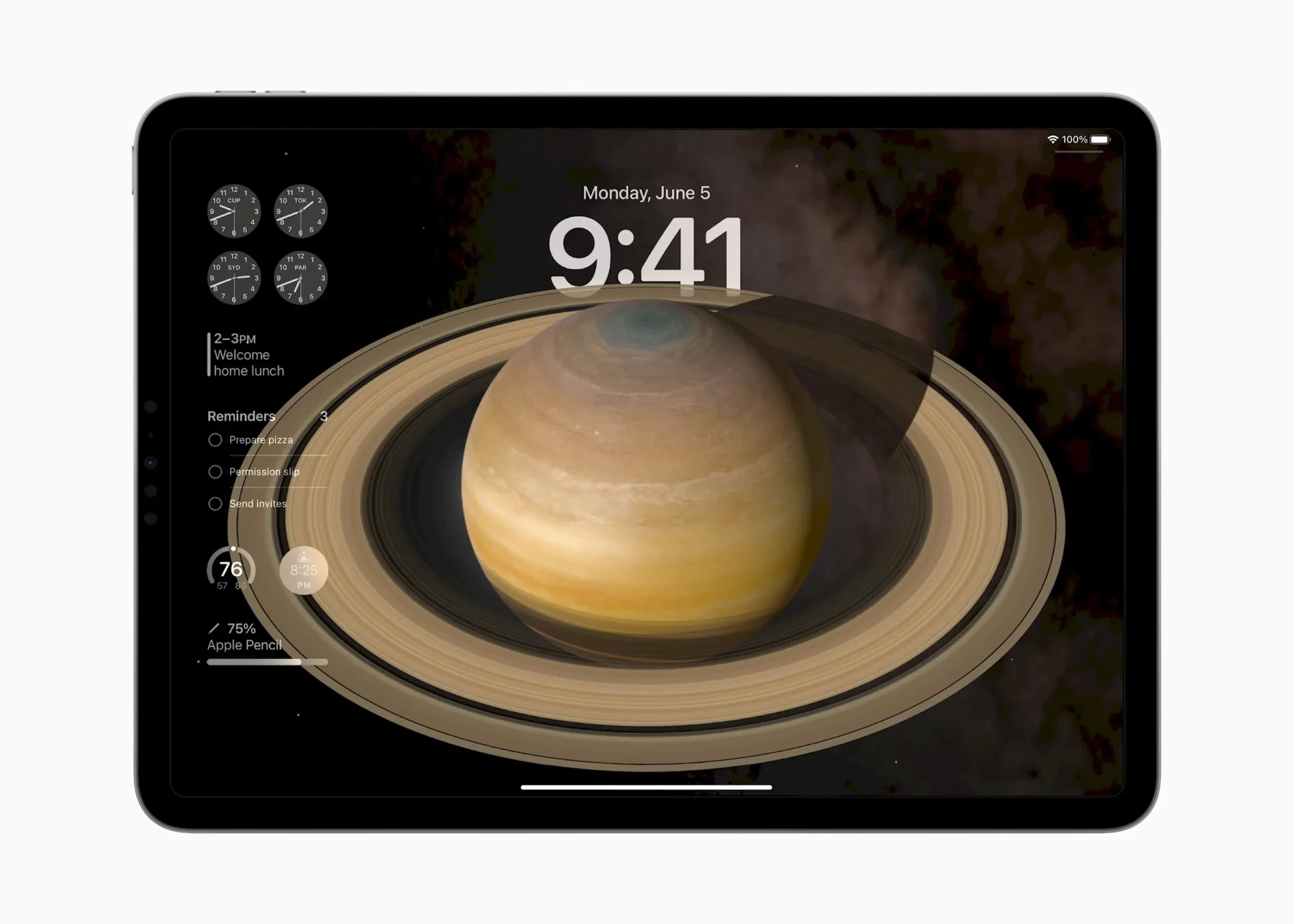 iPadOS 17 nâng cấp với tuỳ biến màn hình khoá như iPhone, ứng dụng sức khoẻ mới,...