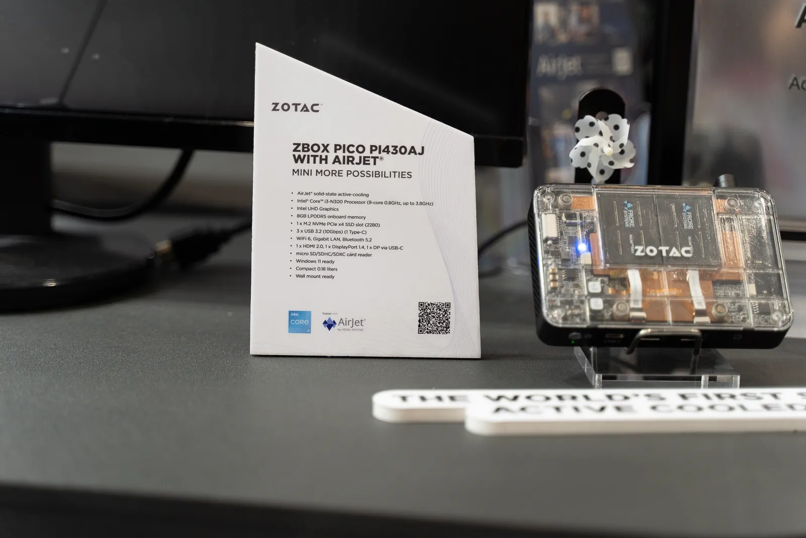 Zotac giới thiệu Mini PC đầu tiên trên thế giới được làm mát chủ động ở dạng rắn