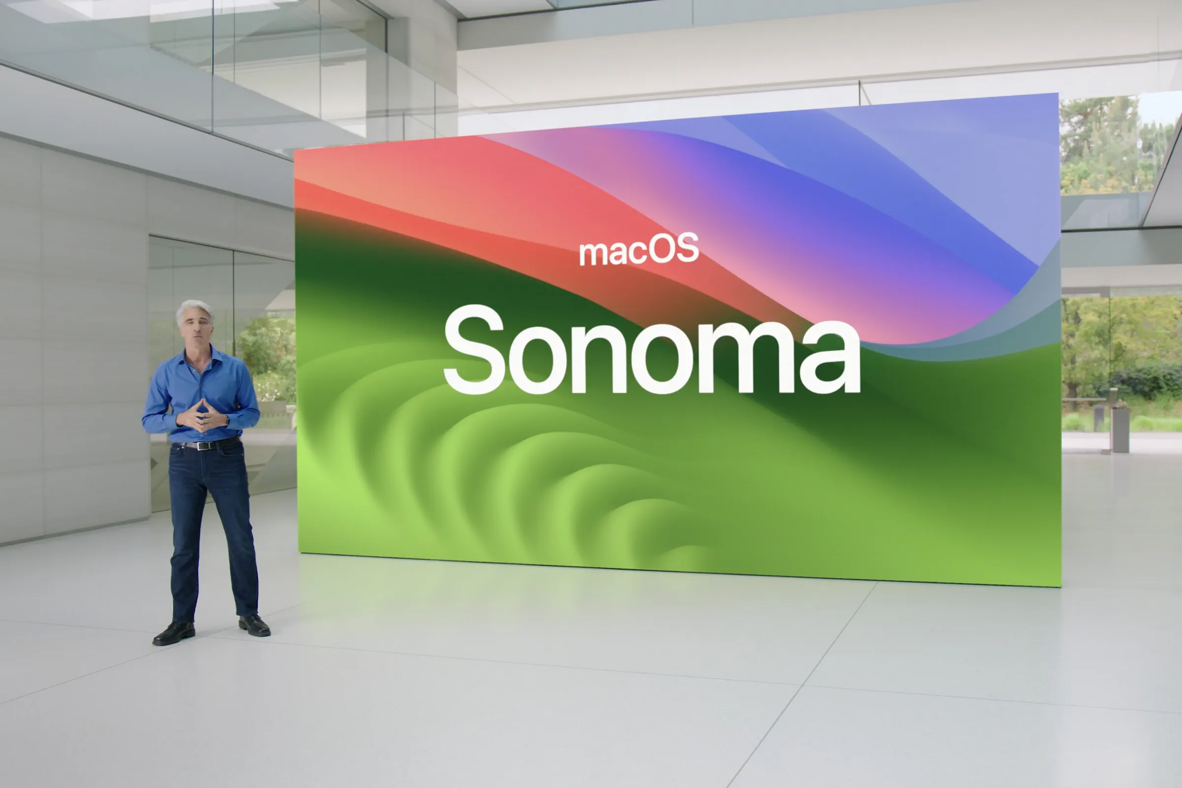 macOS Sonoma giới thiệu với chế độ Game Mode mới, Widgets cho Desktop,...