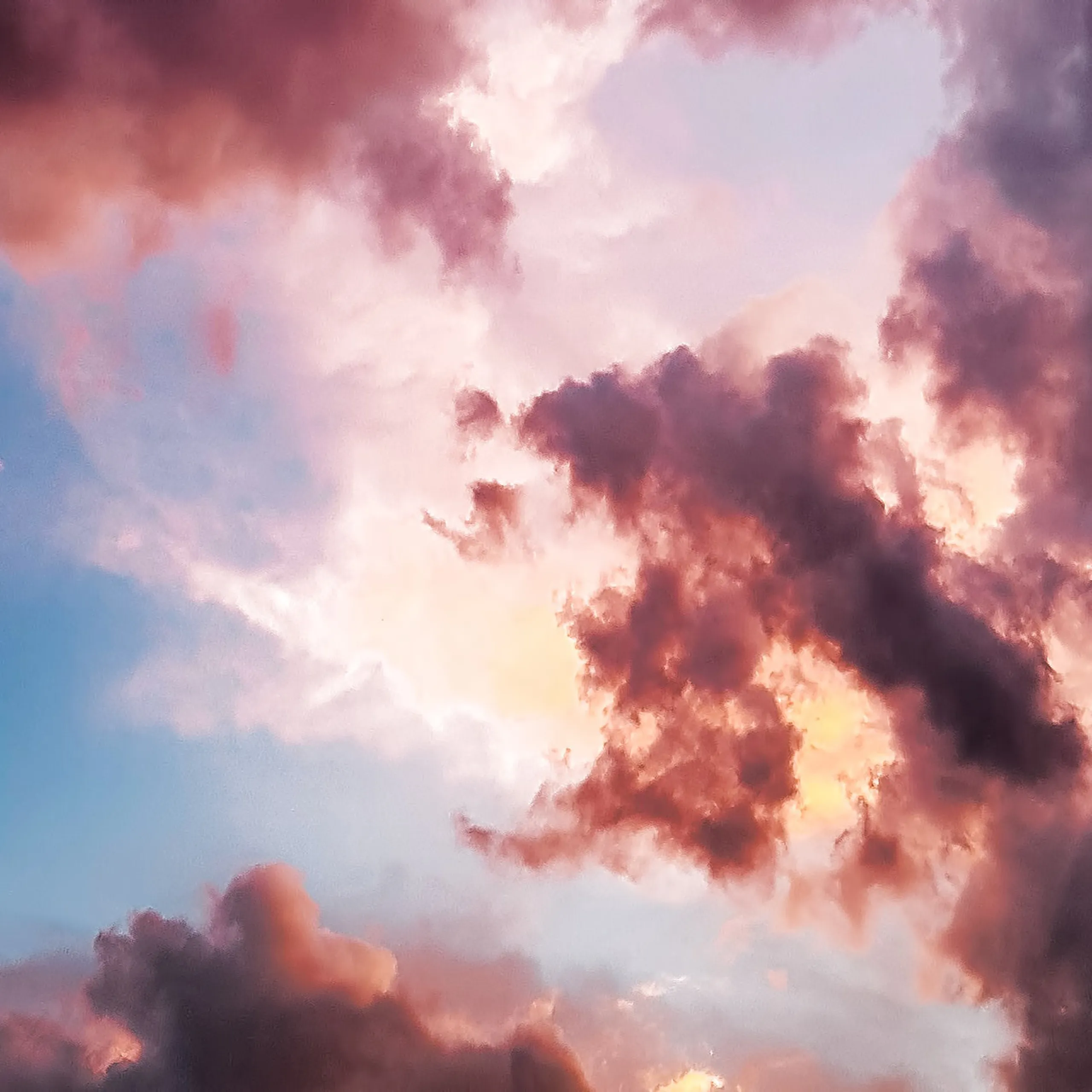Hình nền đẹp chất lượng cao cho iPhone chủ đề những đám mây trên bầu trời
