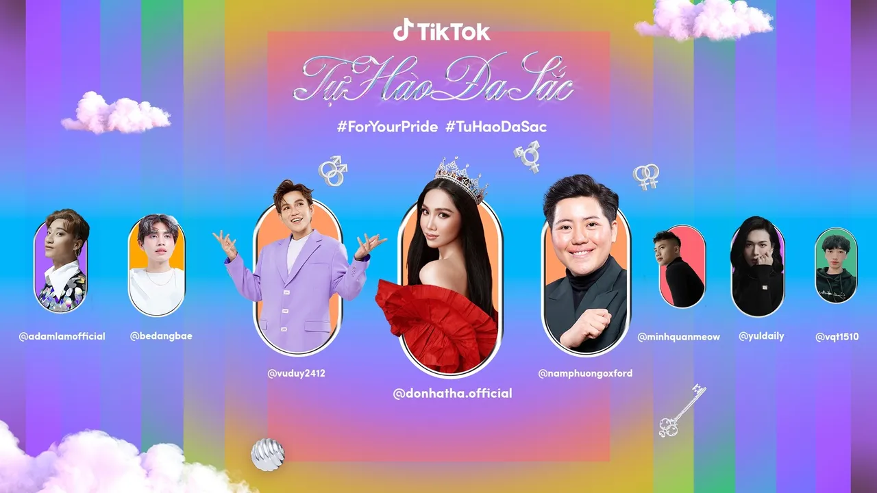 TikTok Khởi Động Chiến Dịch #ForYourPride - #TuHaoDaSac, Tôn Vinh Cộng Đồng LGBTQIA+, Lan Tỏa Sức Mạnh Đa Sắc