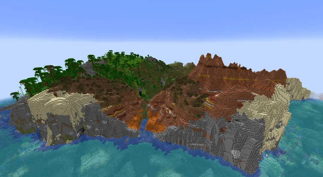 6 mã seed Minecraft phiên bản 1.19 dành cho những ai thích sinh tồn trên đảo hoang