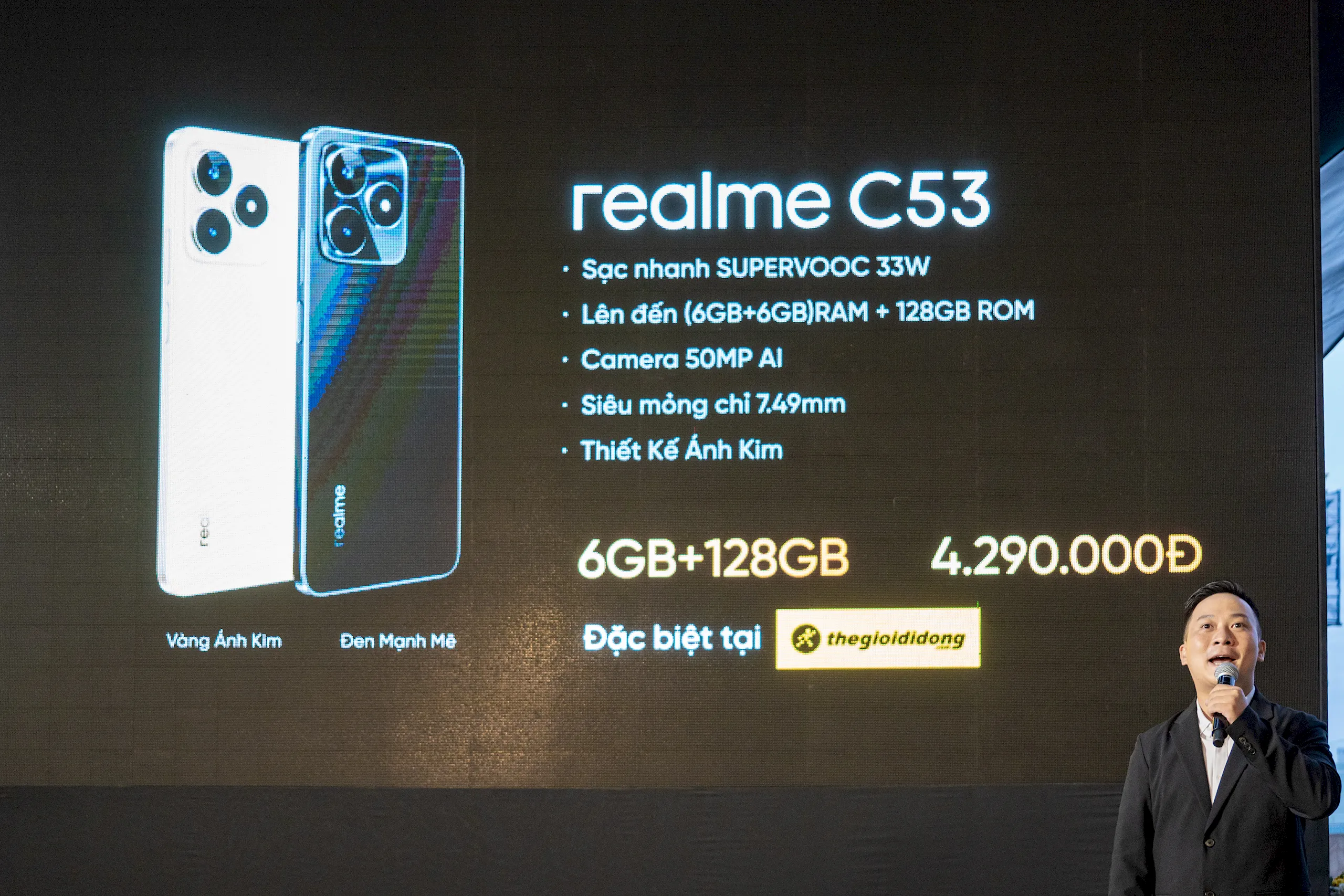 realme C53 ra mắt thị trường Việt Nam, bán độc quyền tại Thế Giới Di Động