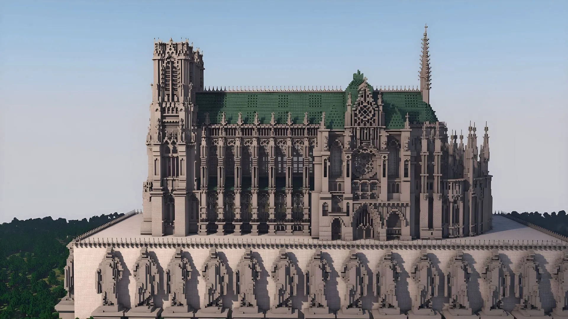 Cathedral in Minecraft