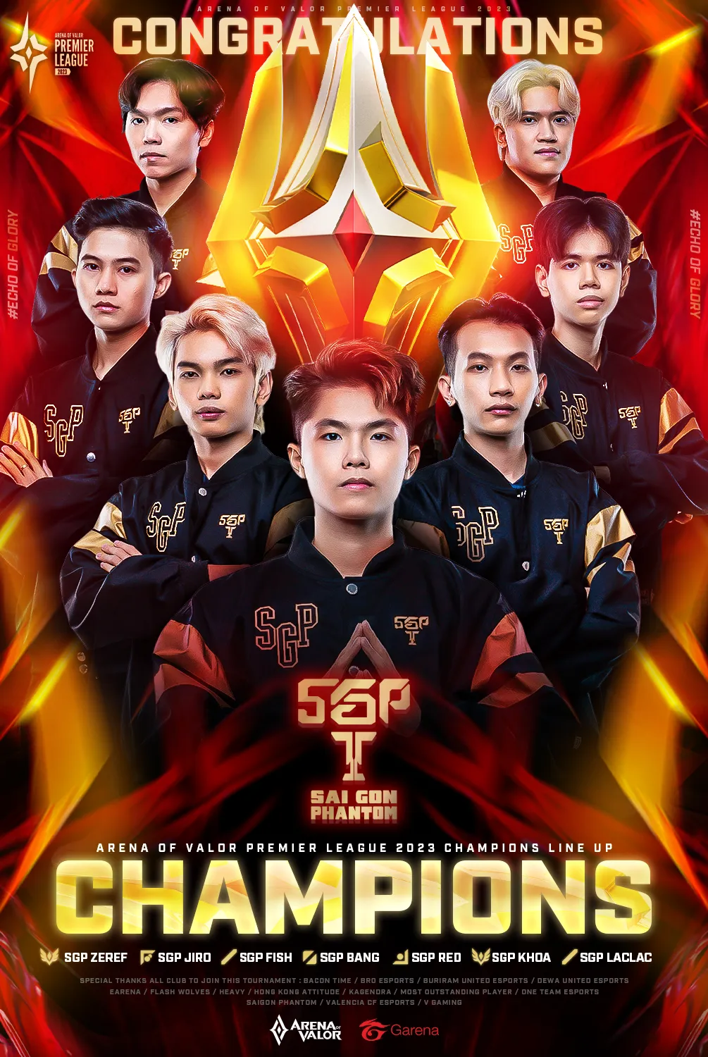 Saigon Phantom vô địch APL 2023