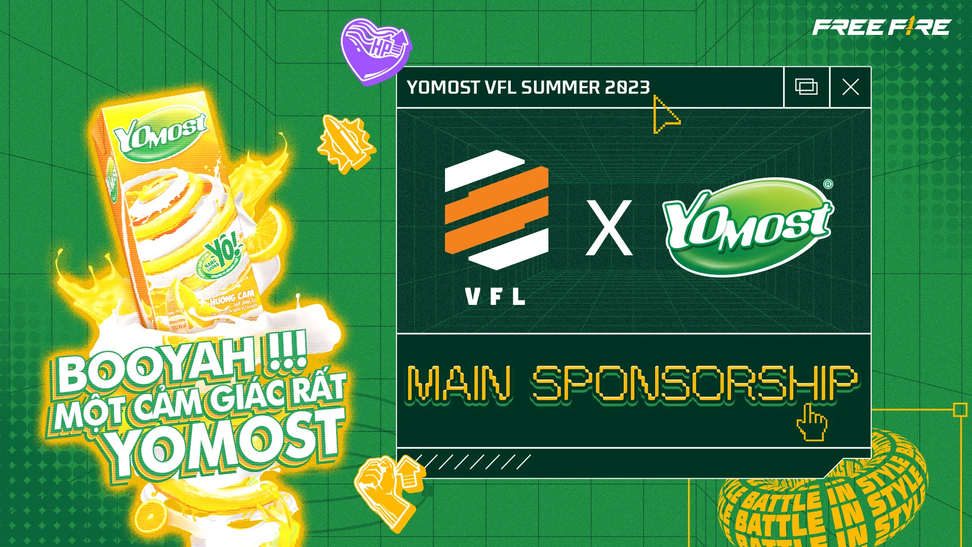 Giải đấu cấp độ cao nhất Free Fire Việt Nam – Yomost VFL Summer 2023 chính thức khởi tranh đánh dấu cột mốc 10 mùa giải chuyên nghiệp