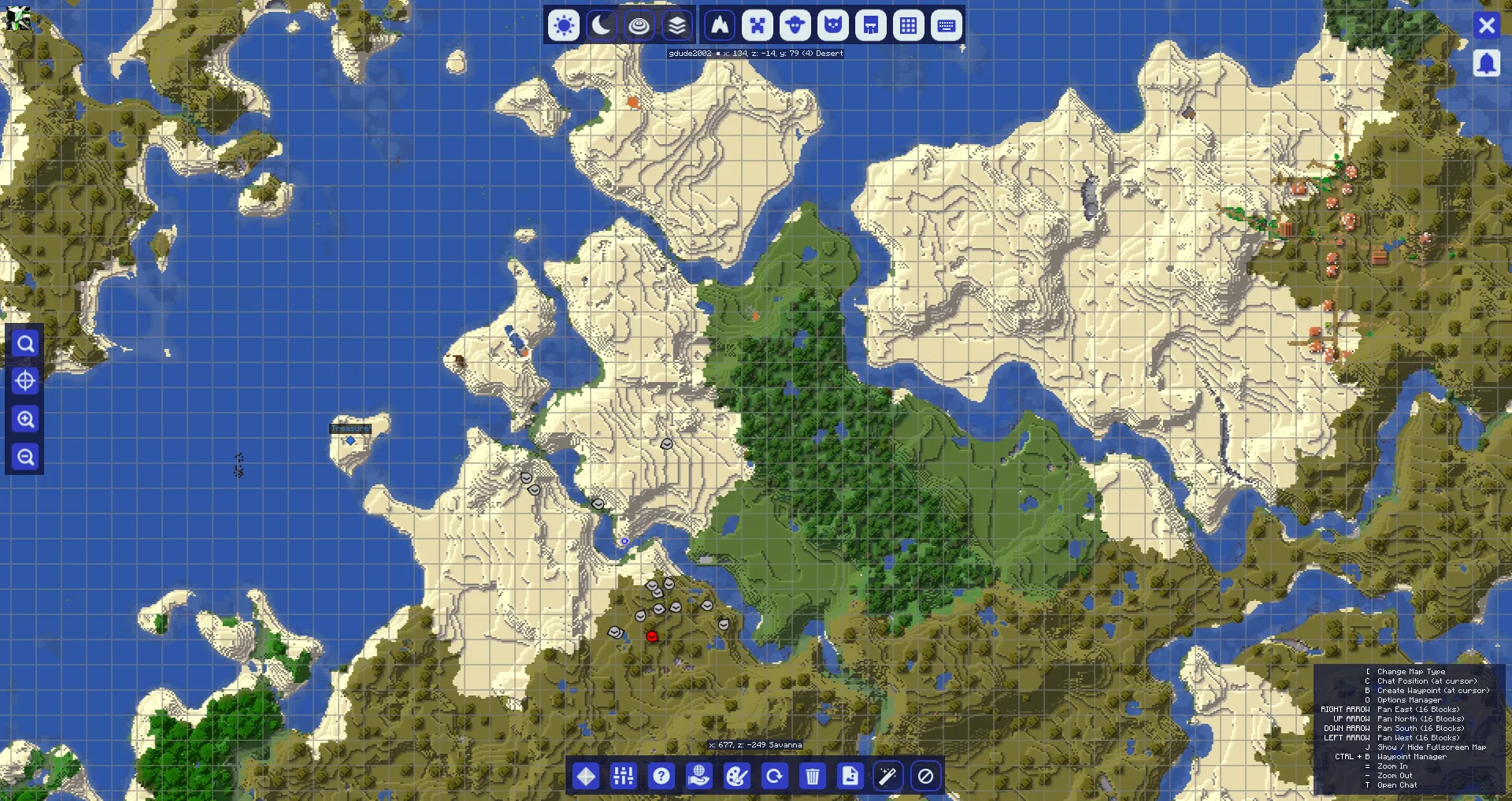 minecraft journey map 1.20.1