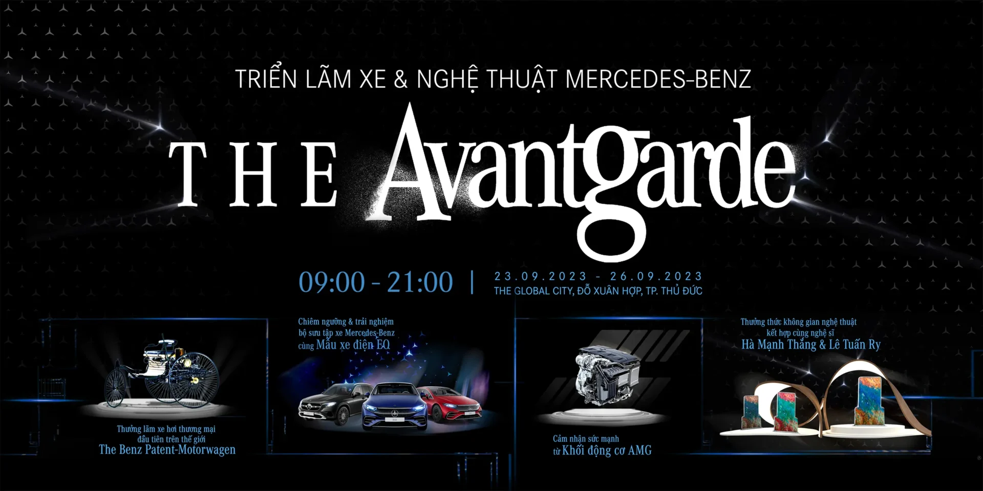 Mercedes-Benz: The Avantgarde 2023, triển lãm xe