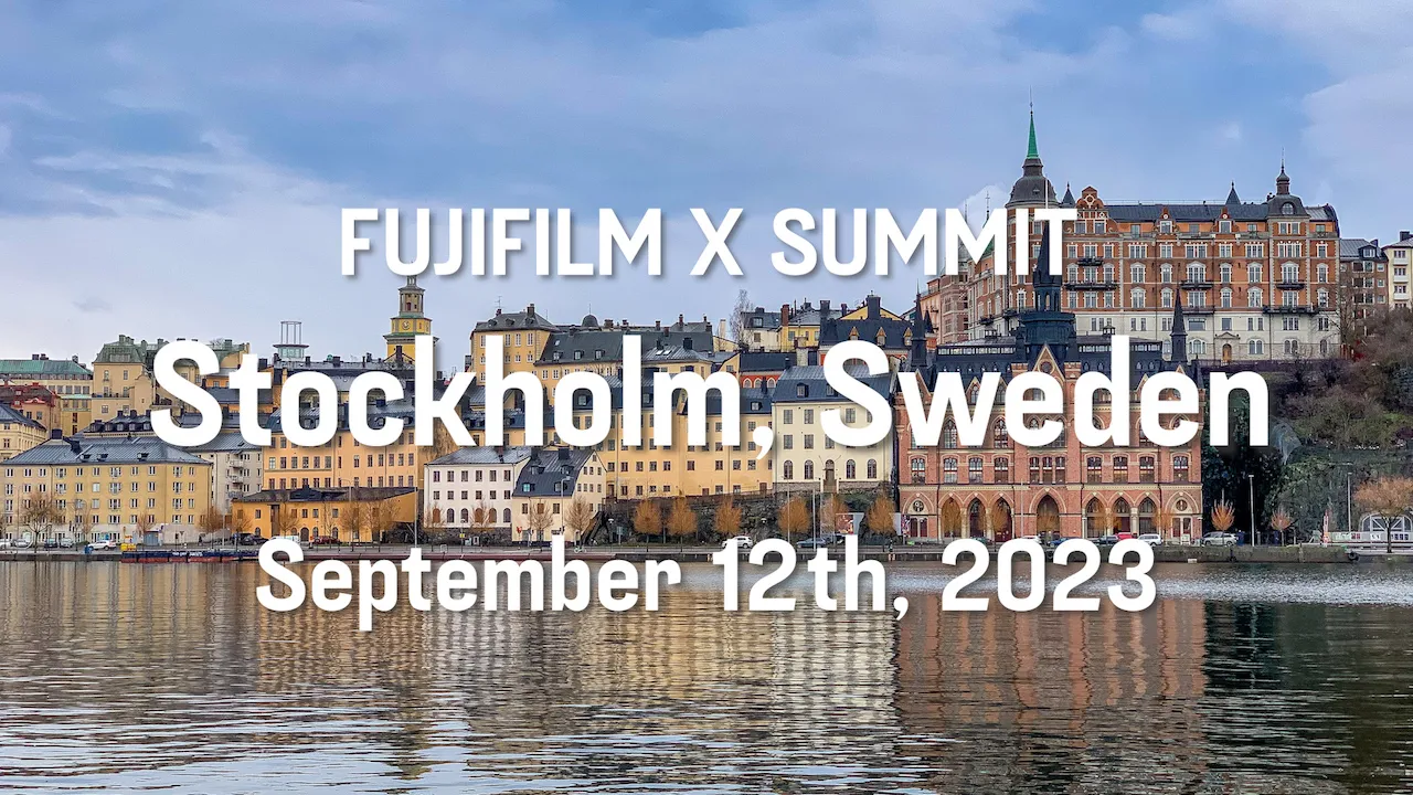 Sự kiện X Summit sẽ được Fujifilm tổ chức vào ngày 12/9 tại Thuỵ Điển