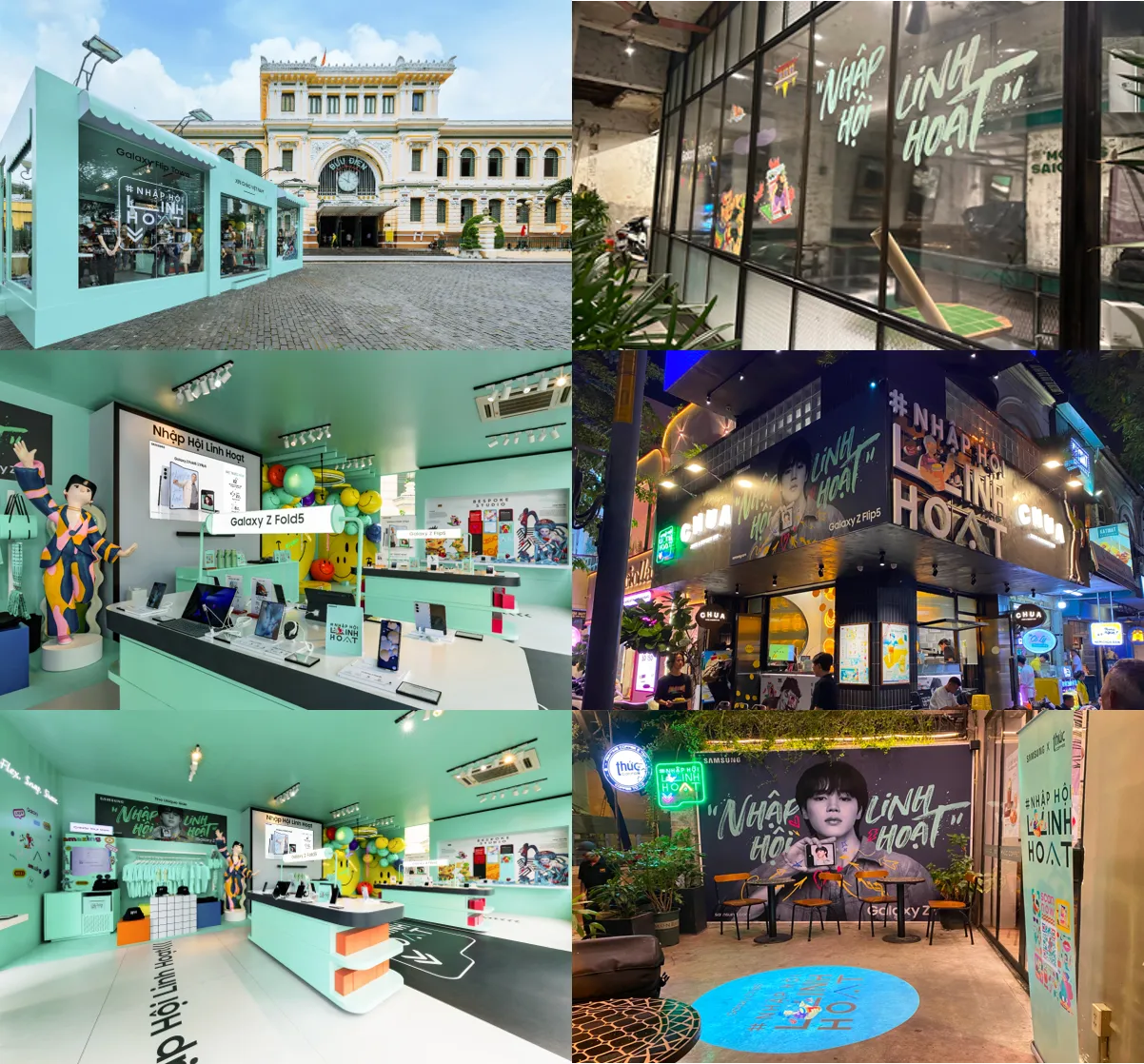 Galaxy Flip Town và Galaxy Flip Cafe: Điểm đến mới lạ và hấp dẫn cho giới trẻ