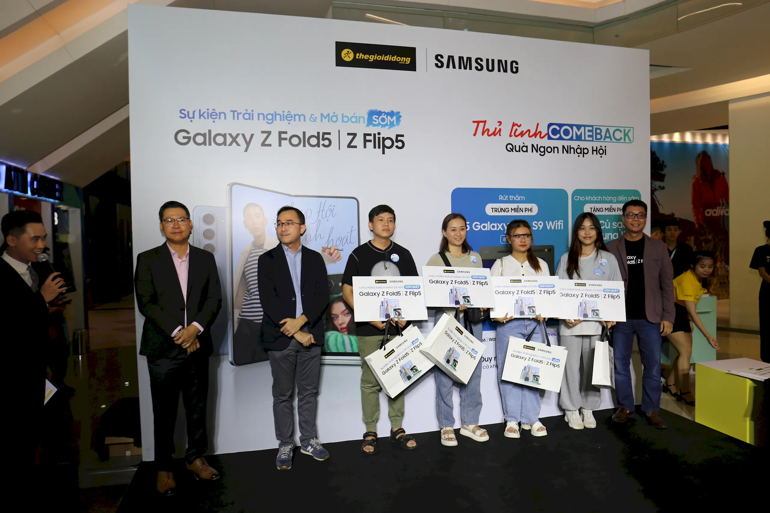 Thế Giới Di Động đồng loạt mở bán sớm bộ đôi Samsung Galaxy Z Fold5 /Z Flip5 tại 14 địa điểm trên toàn quốc