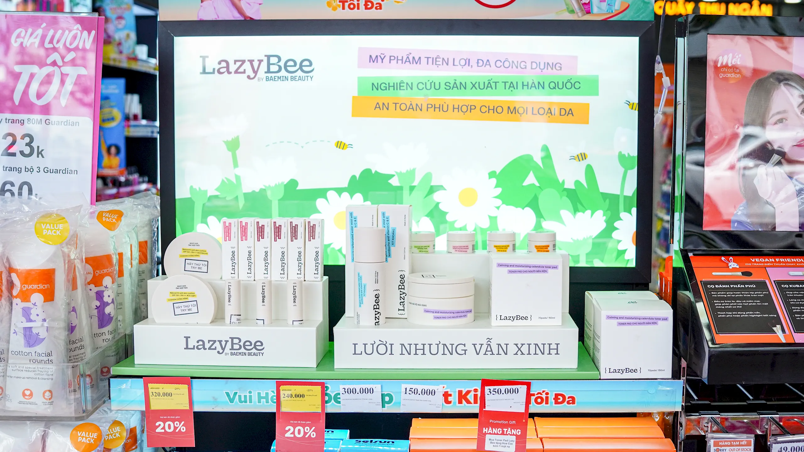 Thương hiệu mỹ phẩm Lazy Bee chính thức có mặt ở khắp Việt Nam