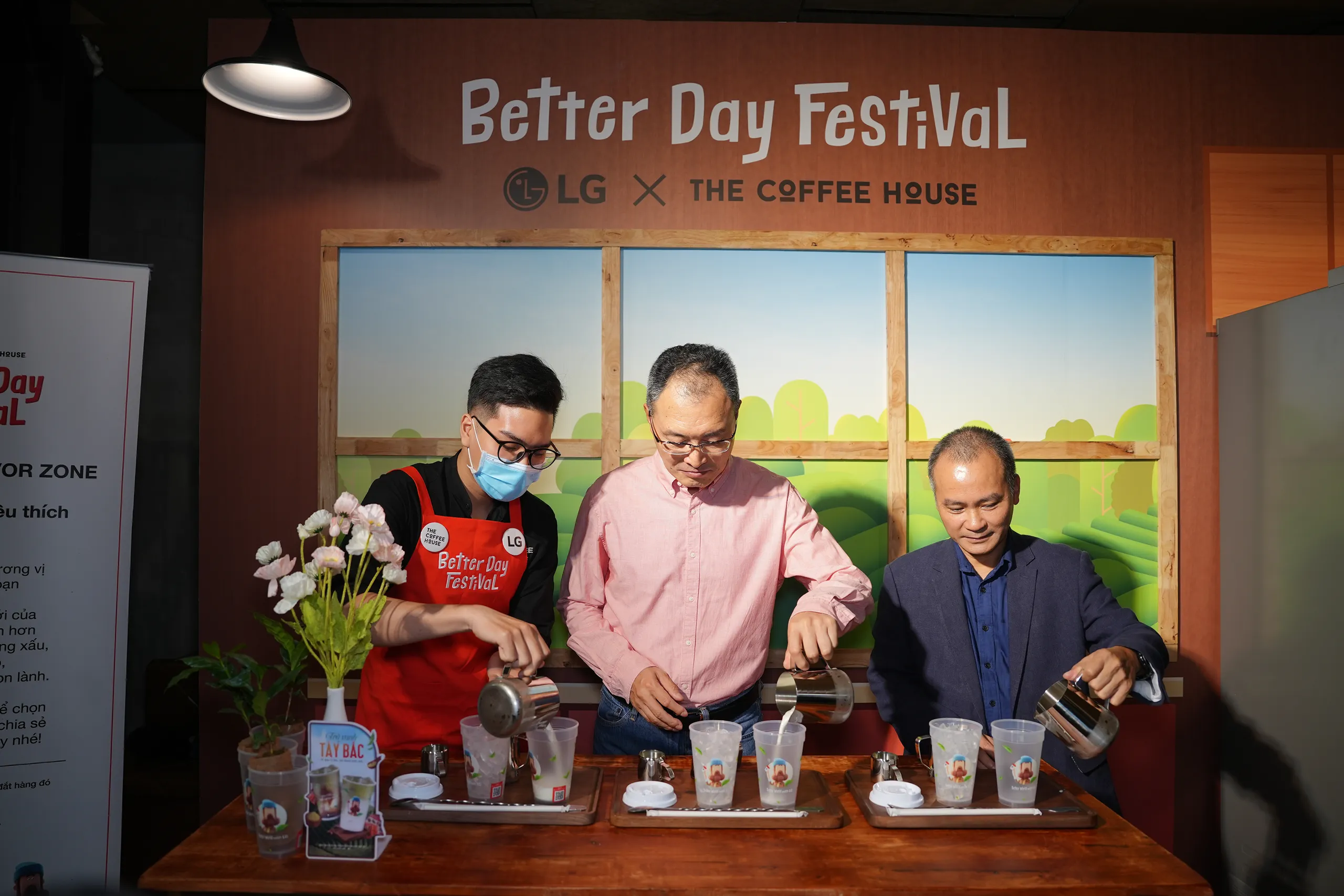 Sự kiện “Better Day Festival”: LG và The Coffee House truyền cảm hứng sống xanh cho giới trẻ