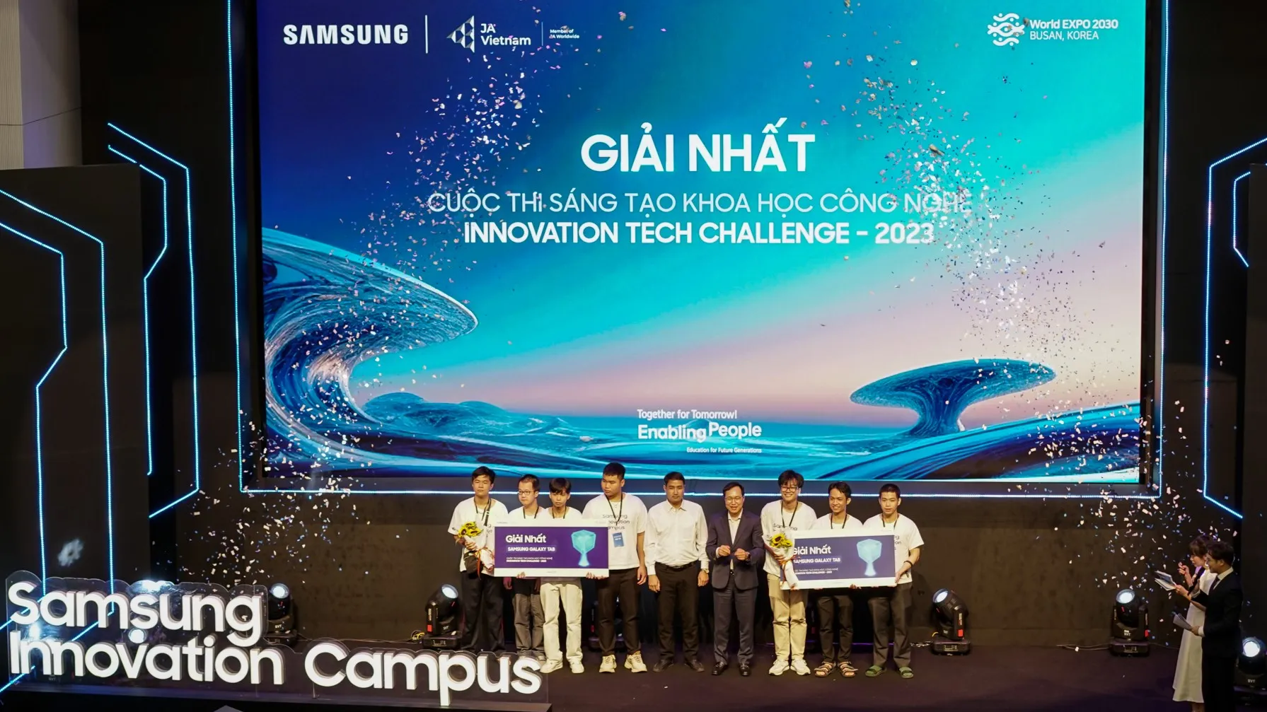 Tổng kết Dự án Phát triển Nhân tài Công nghệ – Samsung Innovation Campus (SIC) 2022 – 2023