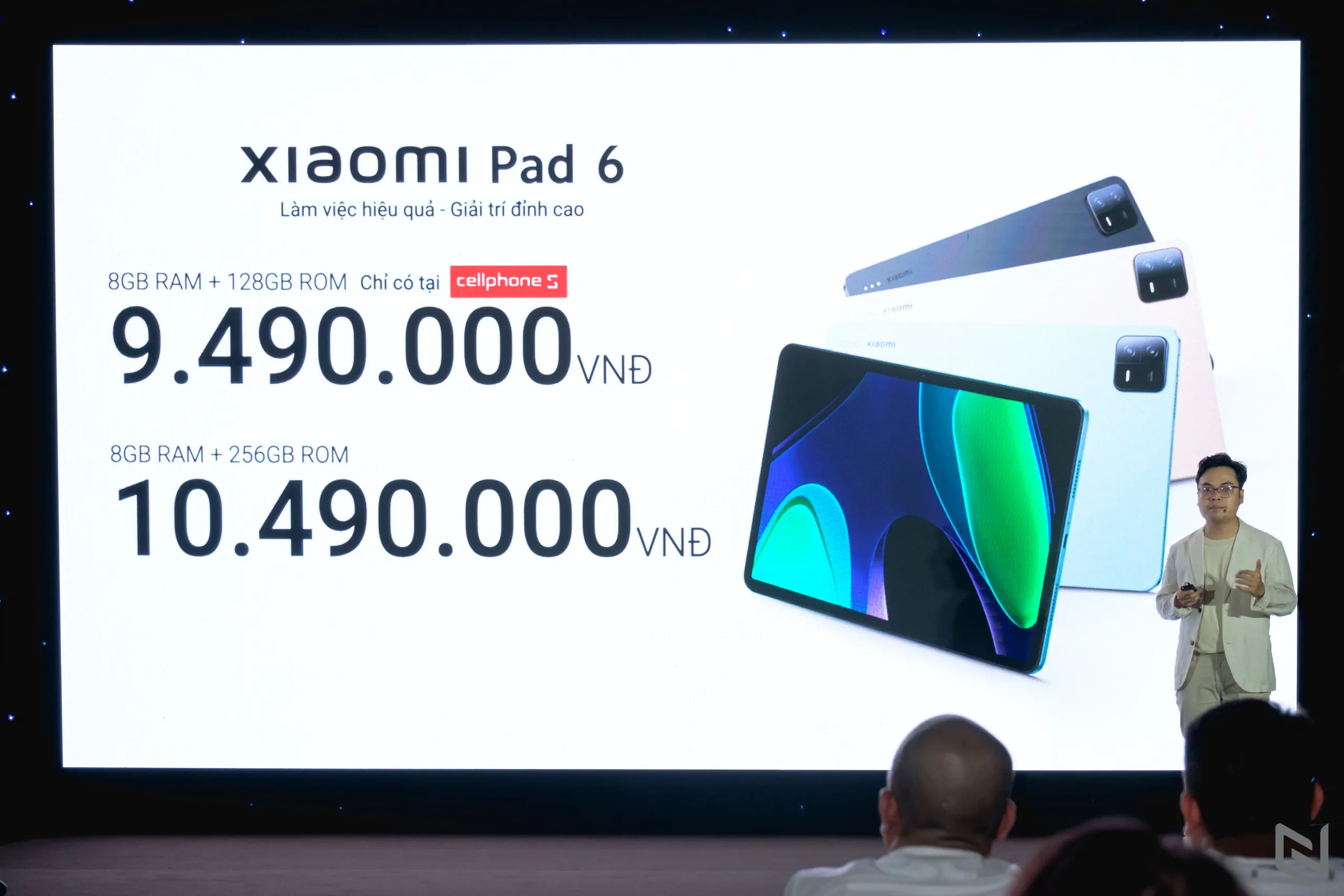 Xiaomi Pad 6 ra mắt tại Việt Nam với giá hấp dẫn, chỉ từ 9.49 triệu đồng