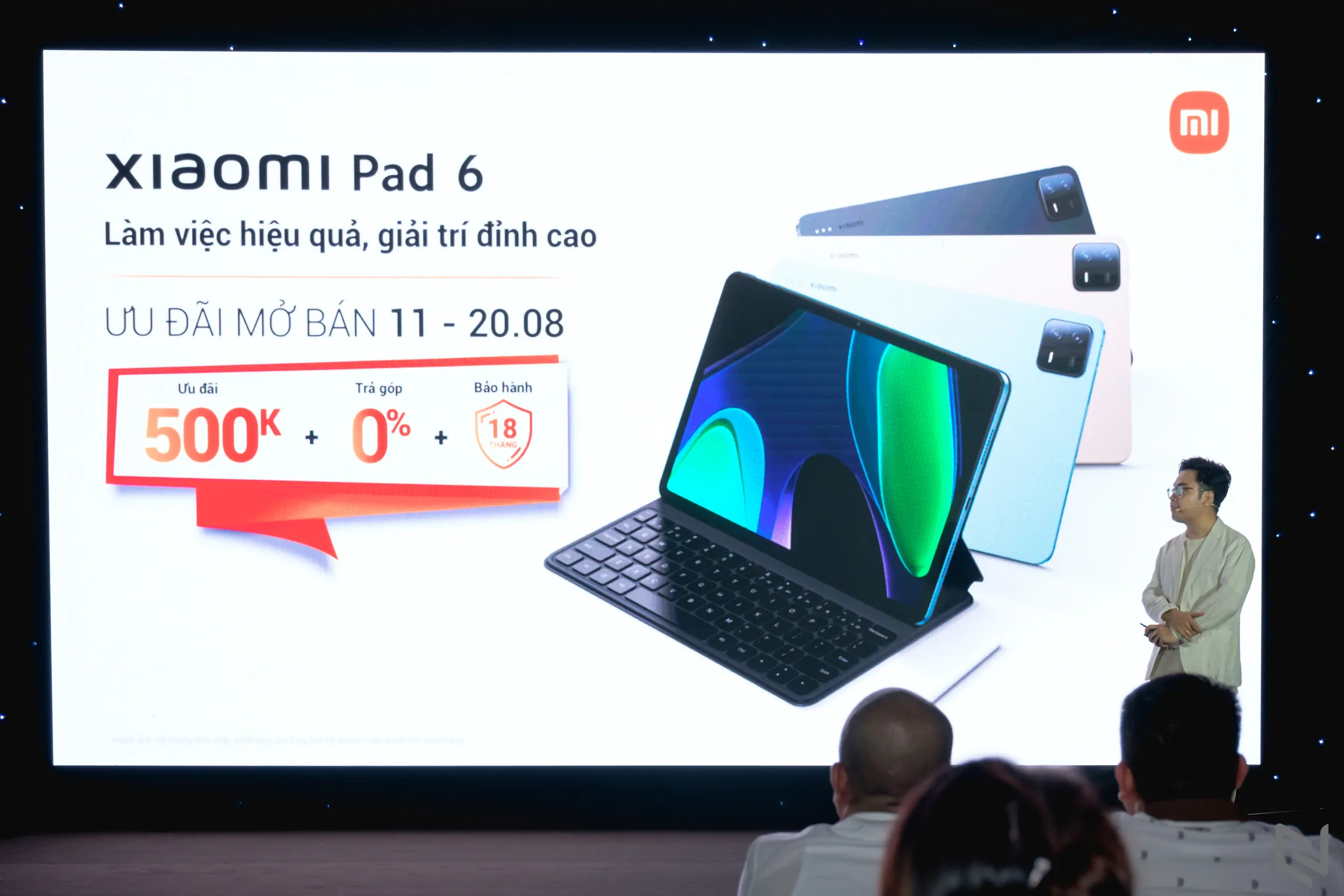 Xiaomi Pad 6 ra mắt tại Việt Nam với giá hấp dẫn, chỉ từ 9.49 triệu đồng