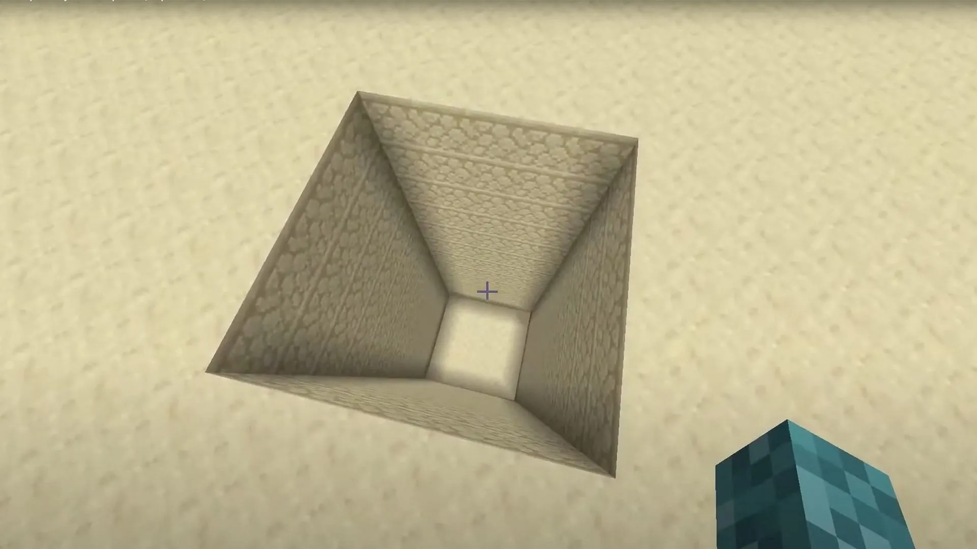 Cách làm bẫy cát trong Minecraft